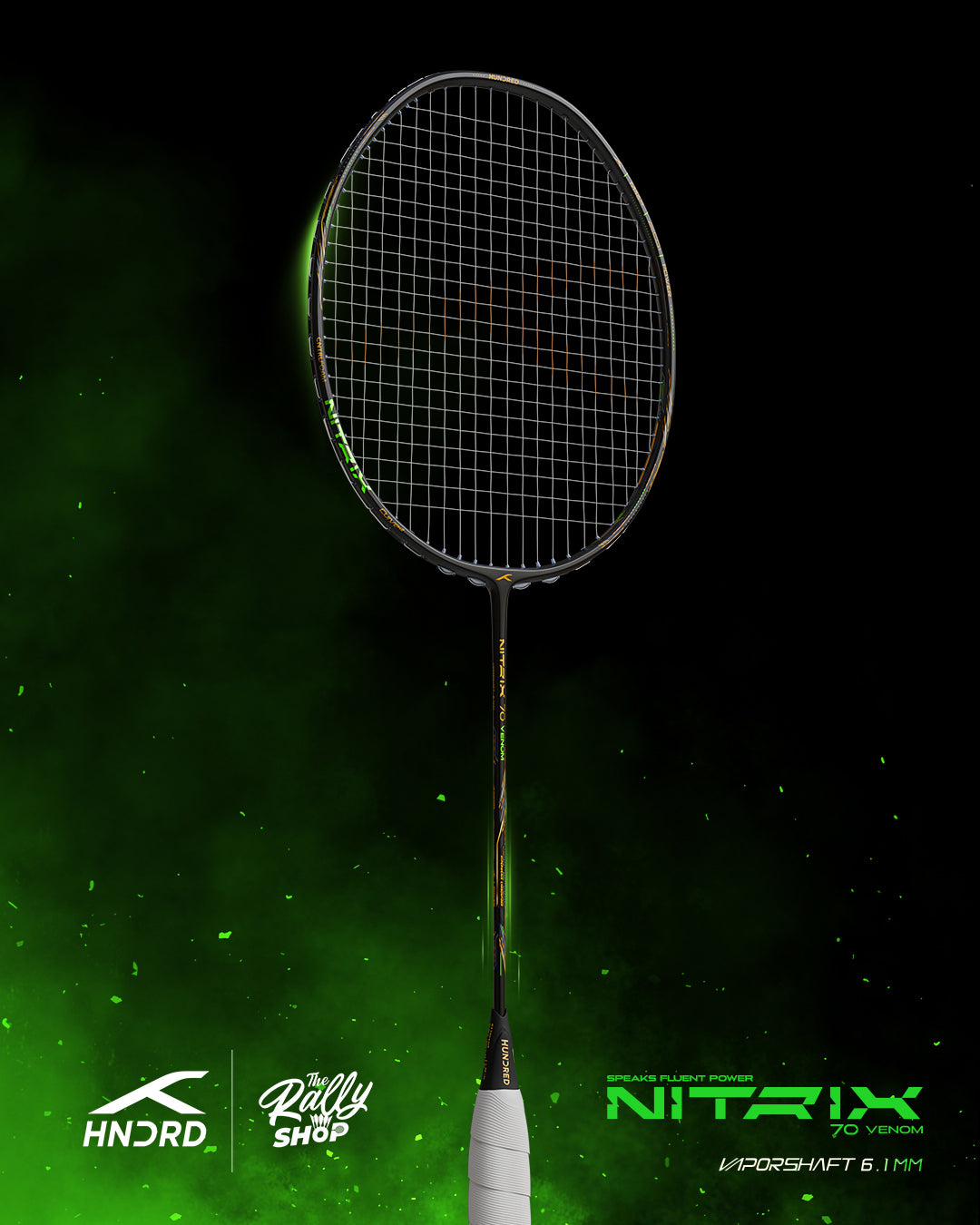 Hundred Nitrix 70 Venom Badminton Racket