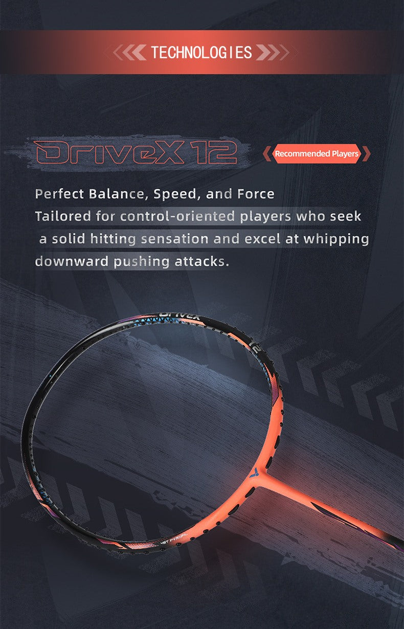 Victor DriveX 12 Badminton Racket