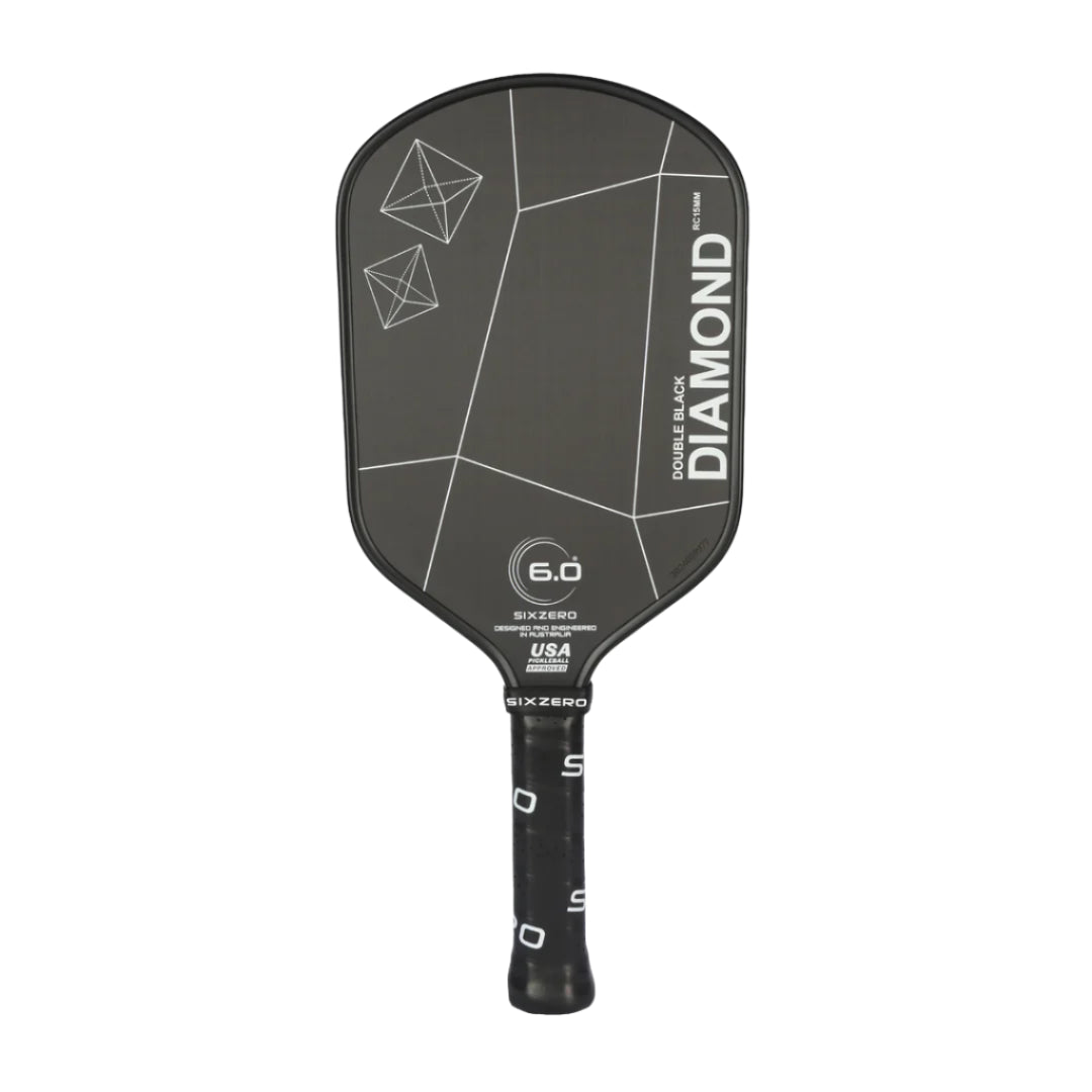 Six Zero Double Black Diamond Control (15mm) Pickleball Paddle