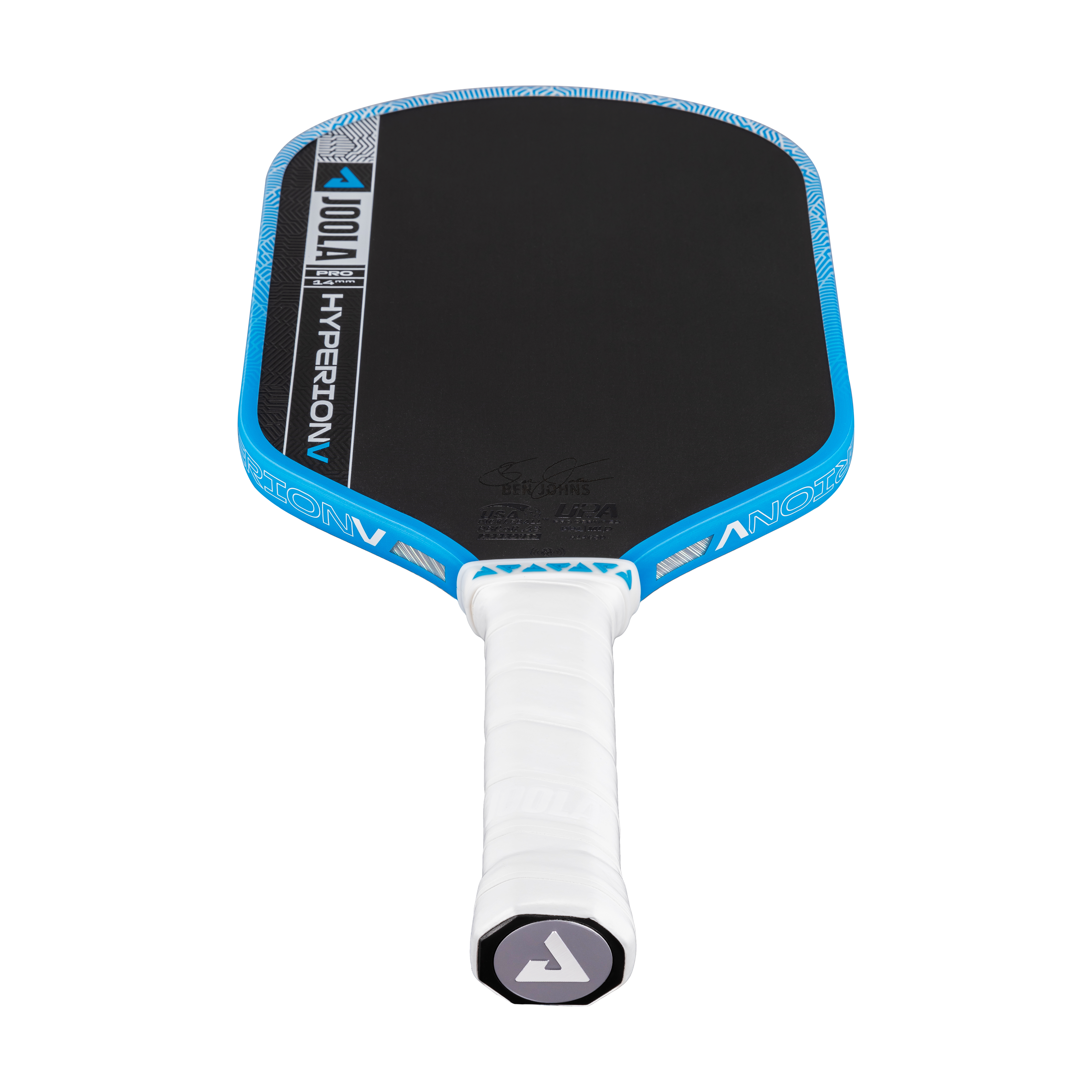 JOOLA Ben Johns HYPERION Pro V 14mm Pickleball Paddle (Bolt Blue)