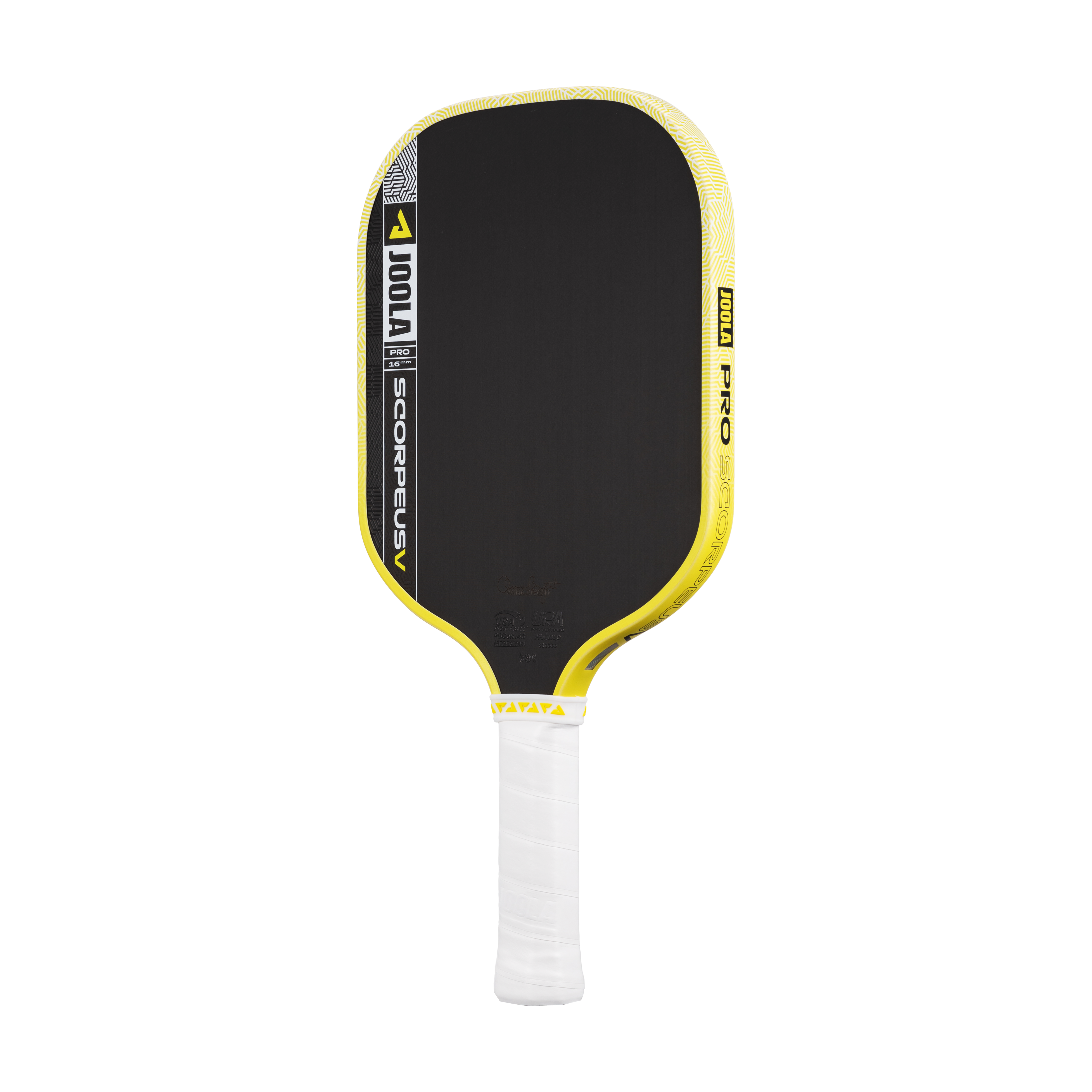 JOOLA Anna Bright SCORPEUS Pro V 16mm Pickleball Paddle (JOOLA Yellow)