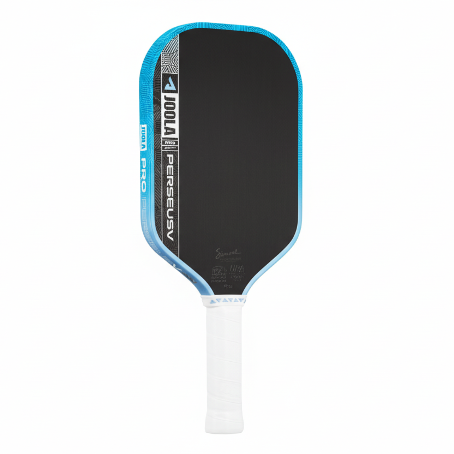 JOOLA Simone Jardim PERSEUS Pro V 16mm Pickleball Paddle (Breeze Blue)