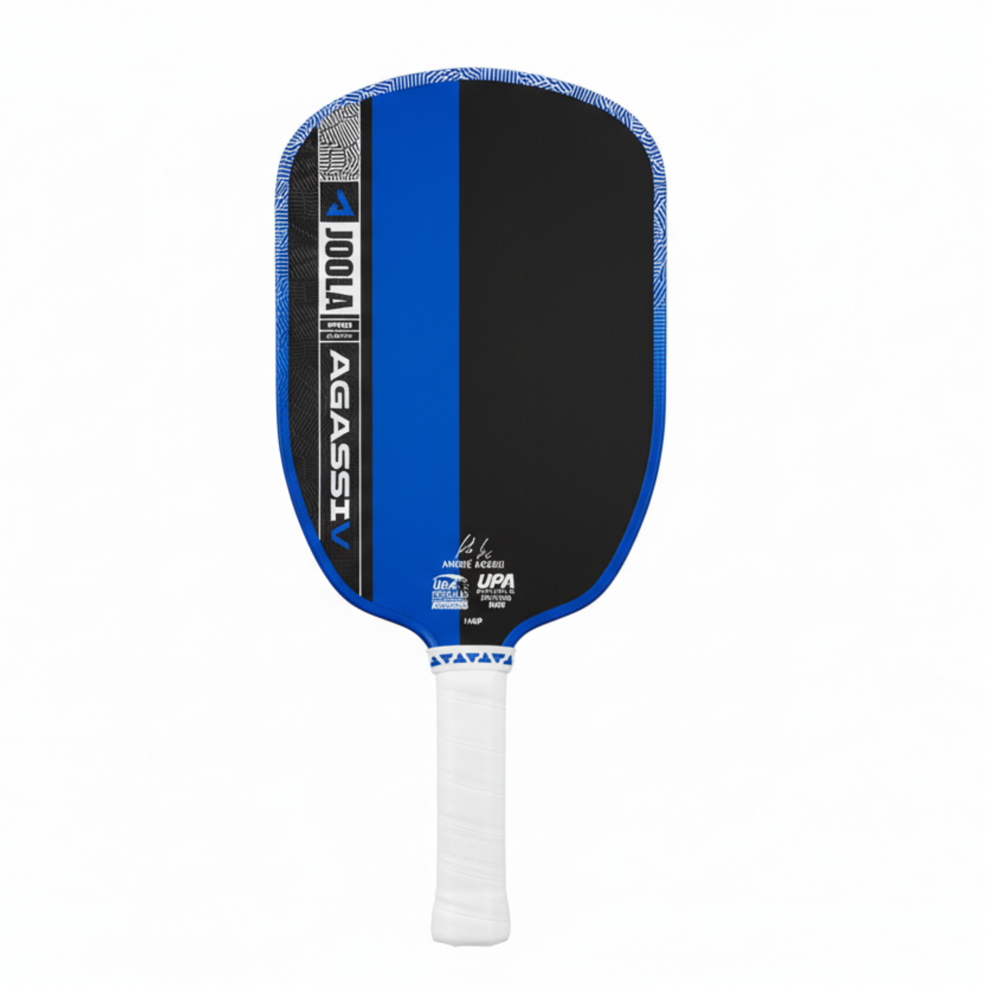 JOOLA Andre Agassi AGASSI Pro V 14mm Pickleball Paddle (Royal Blue)