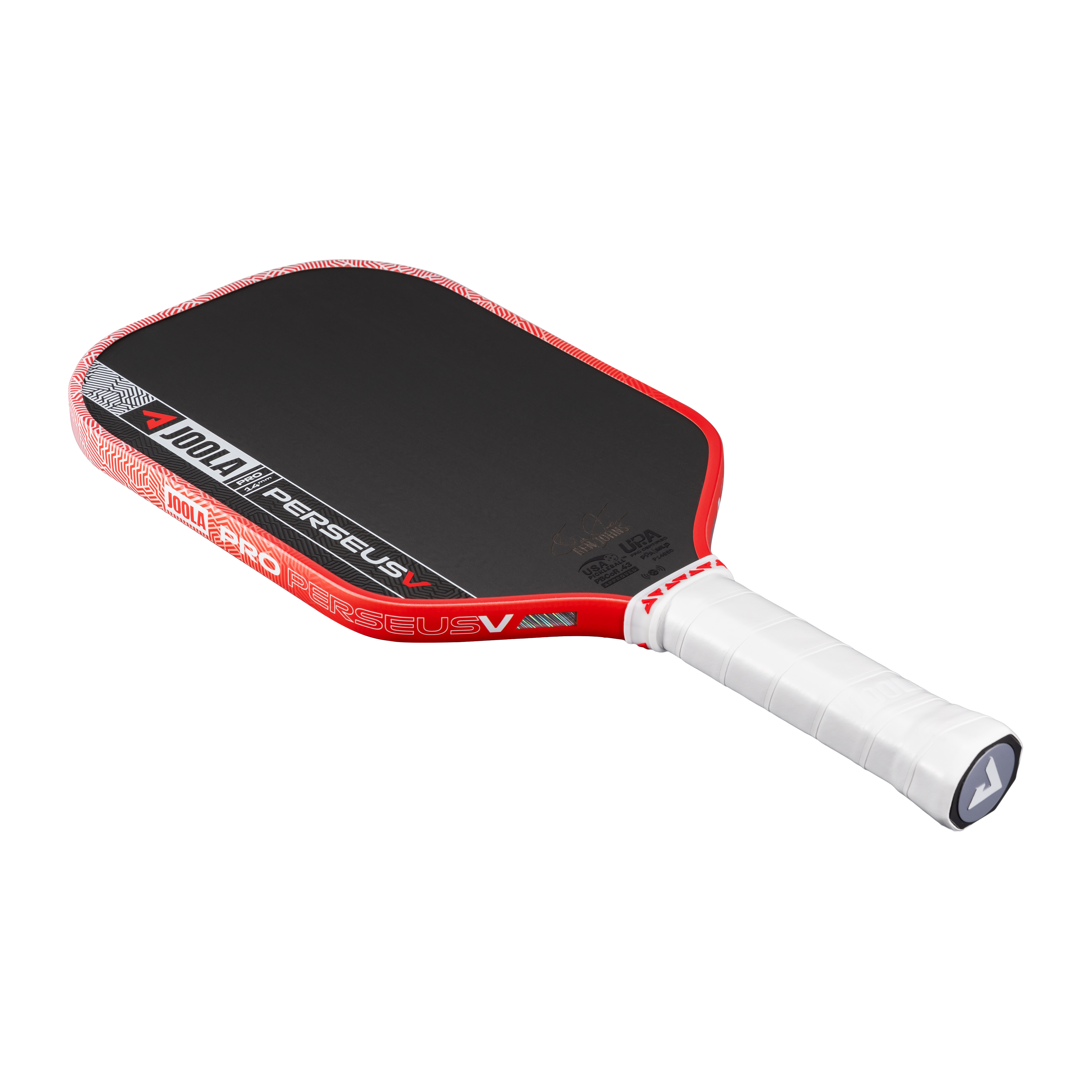 JOOLA Ben Johns PERSEUS Pro V 14mm Pickleball Paddle (Blaze Red)
