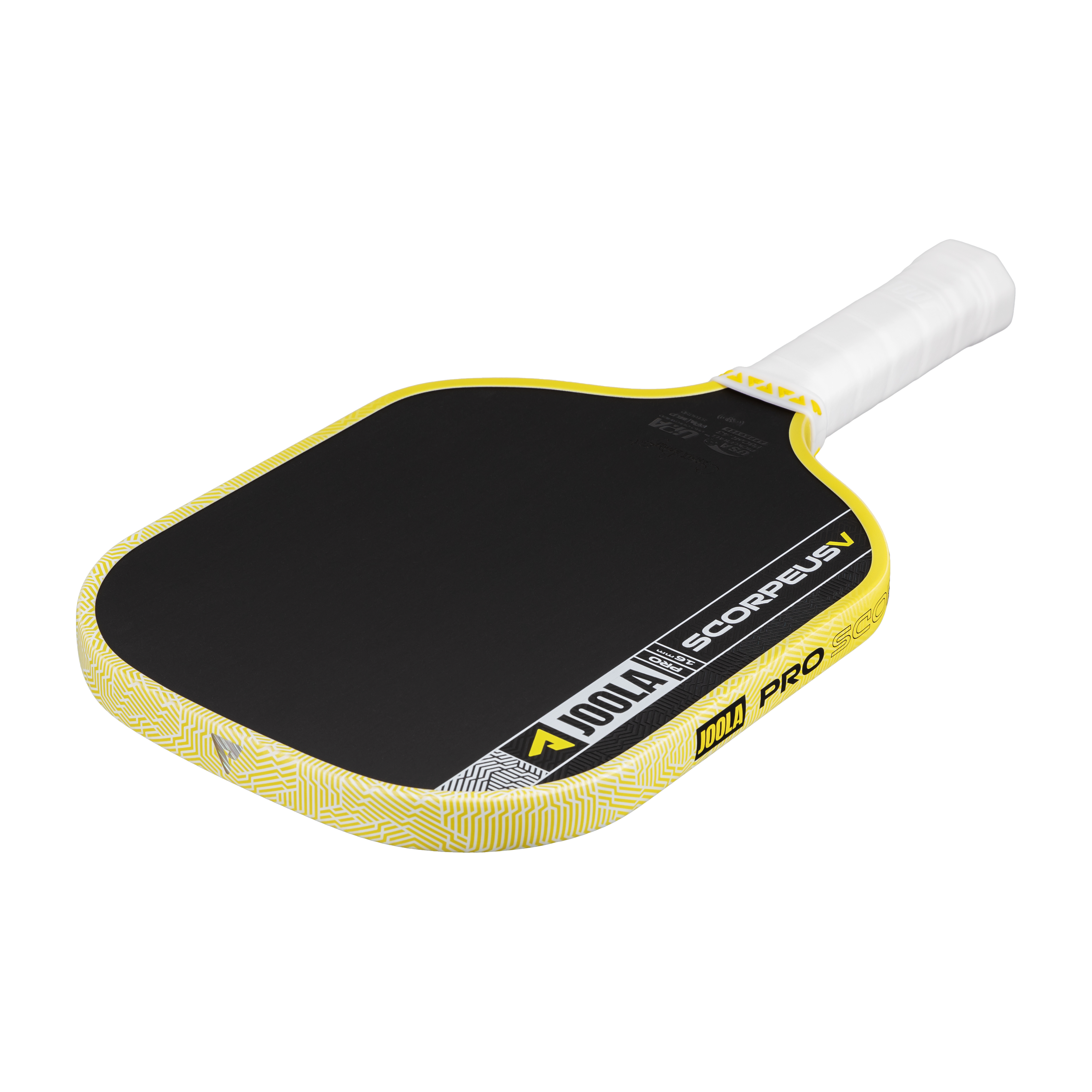 JOOLA Anna Bright SCORPEUS Pro V 16mm Pickleball Paddle (JOOLA Yellow)