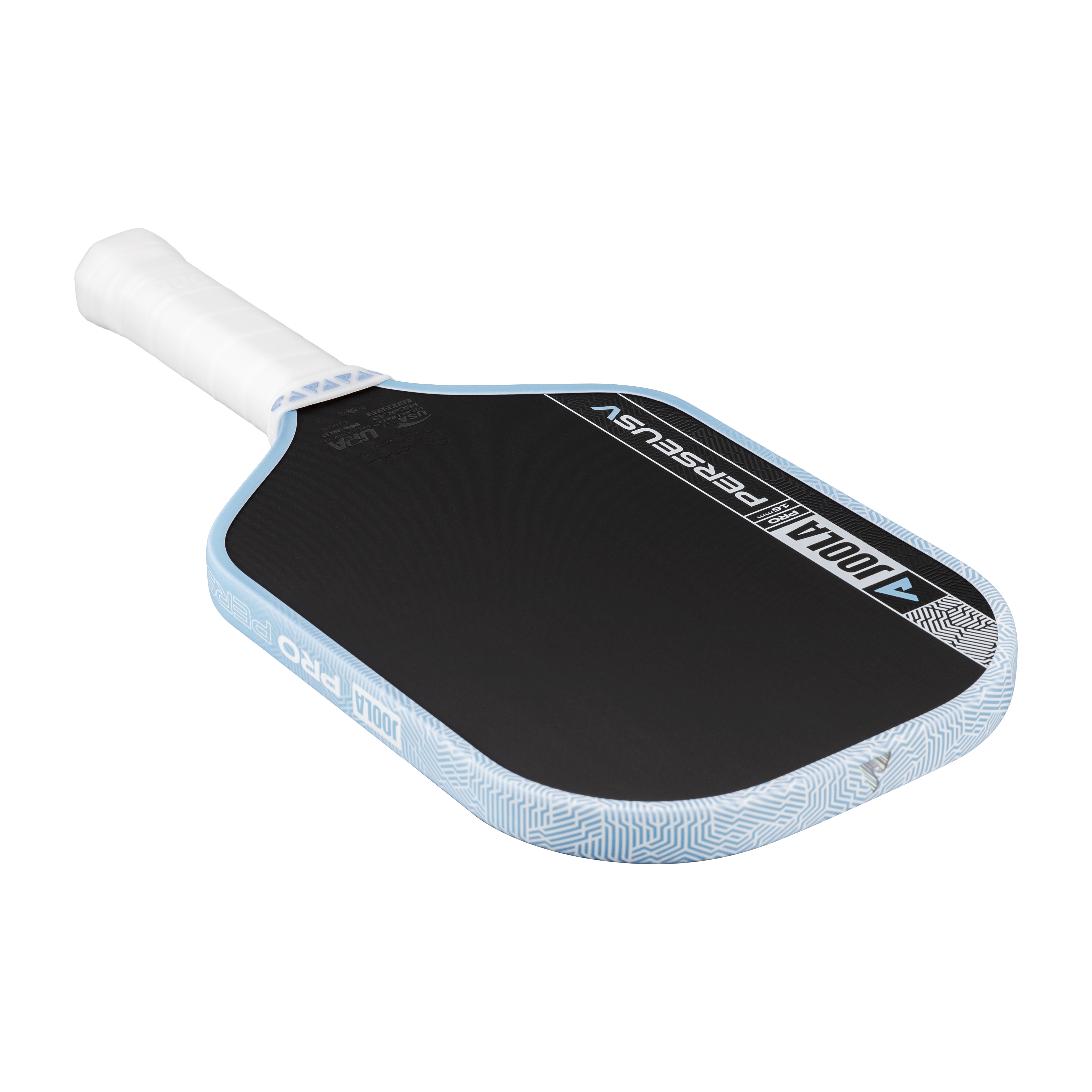 JOOLA Simone Jardim PERSEUS Pro V 16mm Pickleball Paddle (Breeze Blue)
