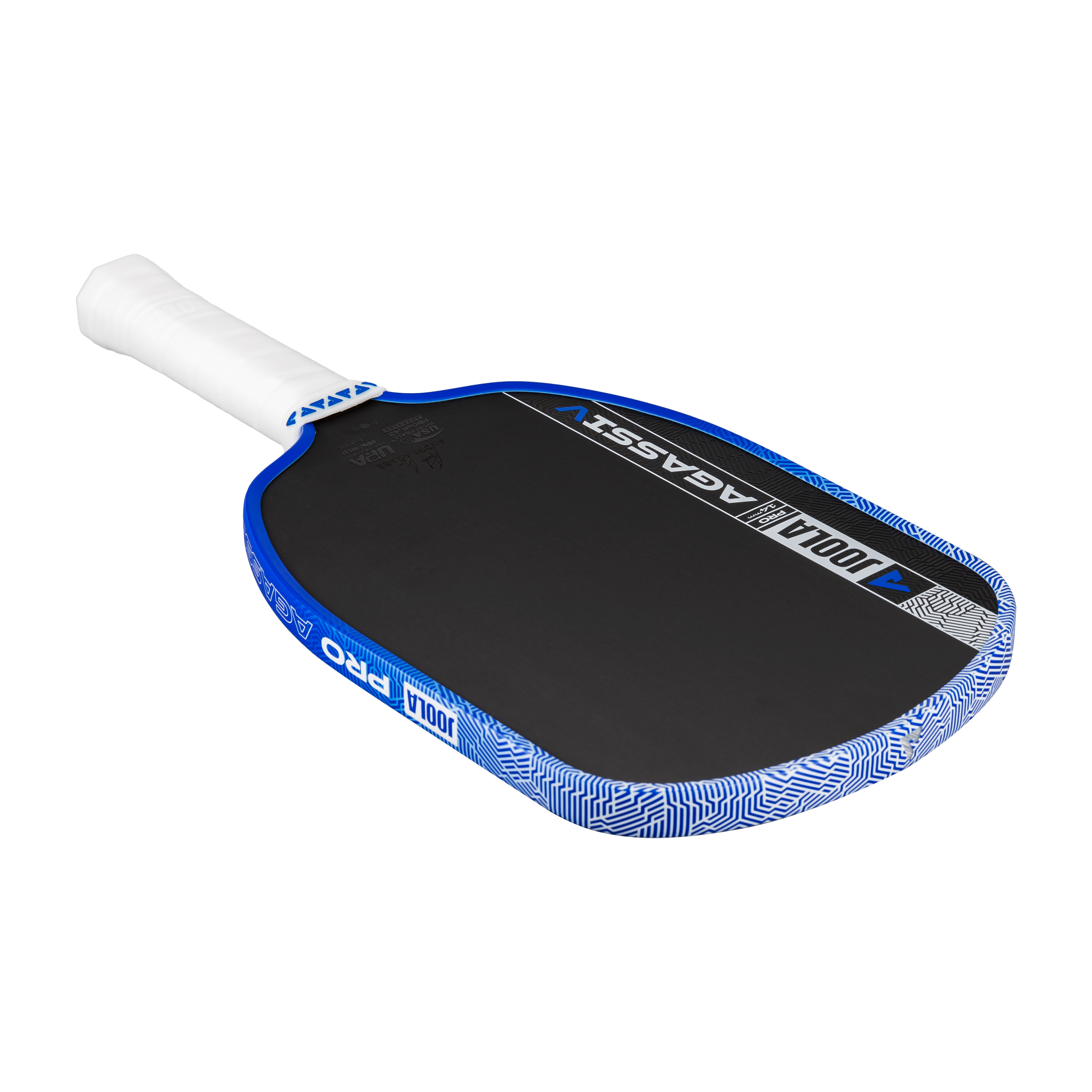 JOOLA Andre Agassi AGASSI Pro V 14mm Pickleball Paddle (Royal Blue)