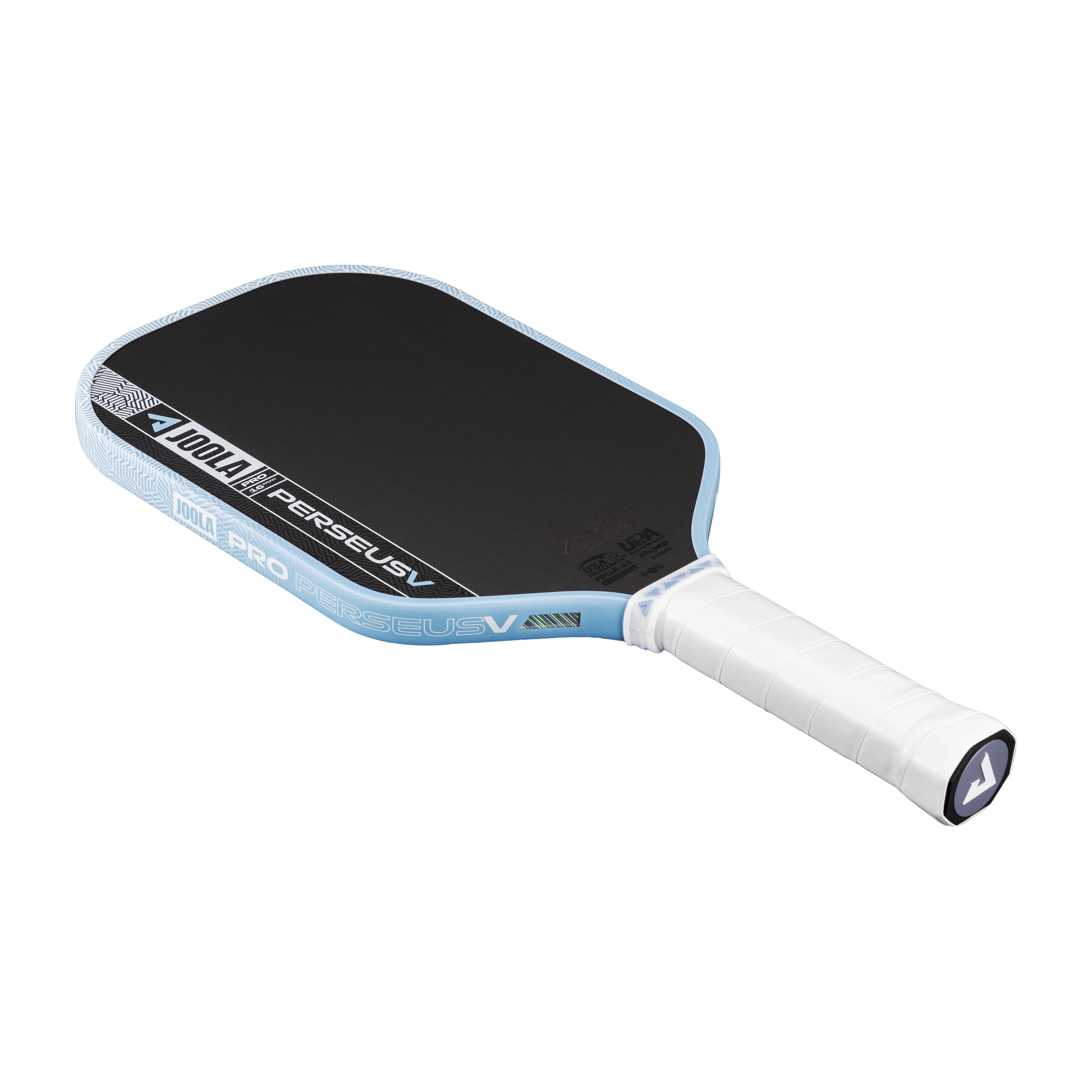 JOOLA Simone Jardim PERSEUS Pro V 16mm Pickleball Paddle (Breeze Blue)