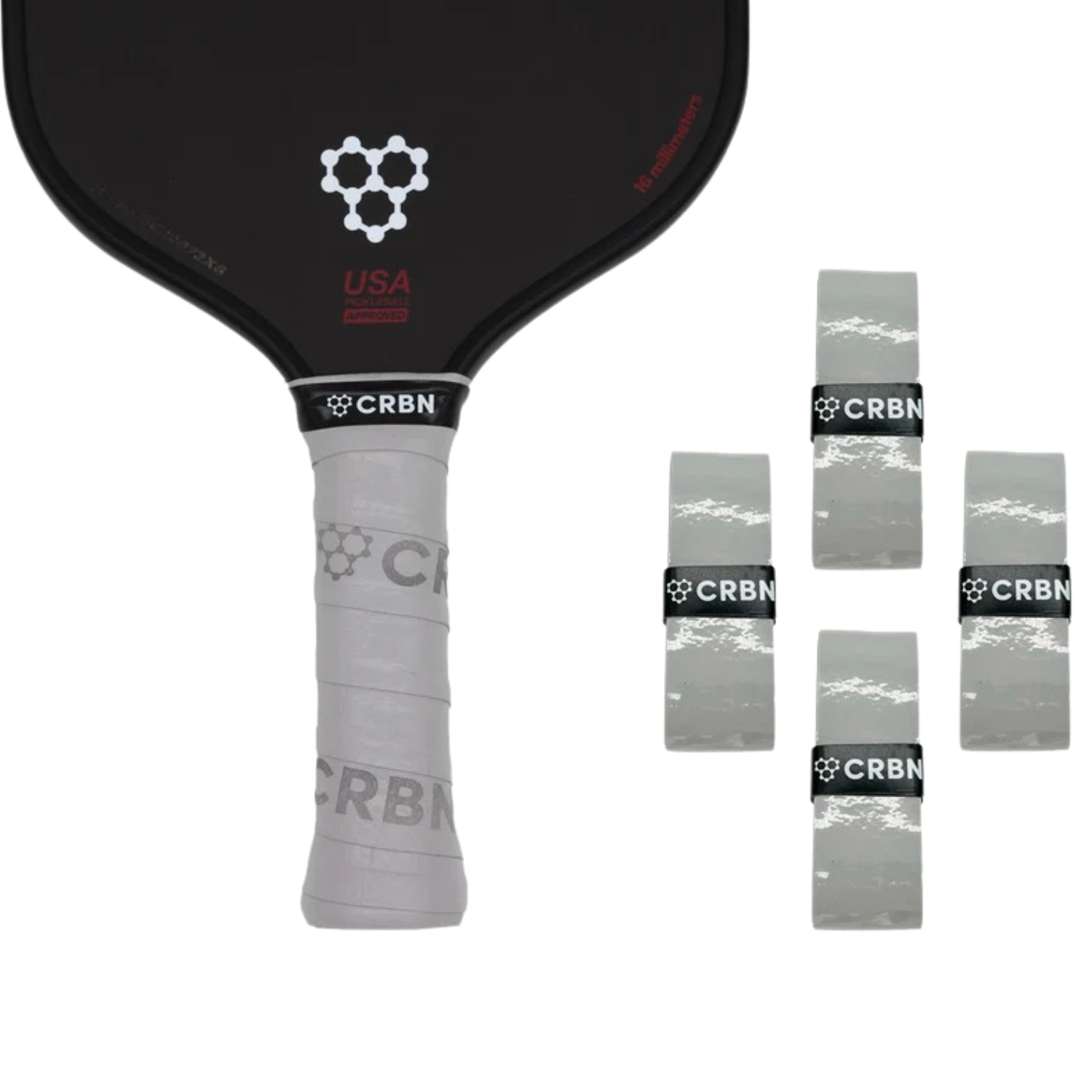 CRBN DryTec Overgrips Medium Tackiness (4 Pack)