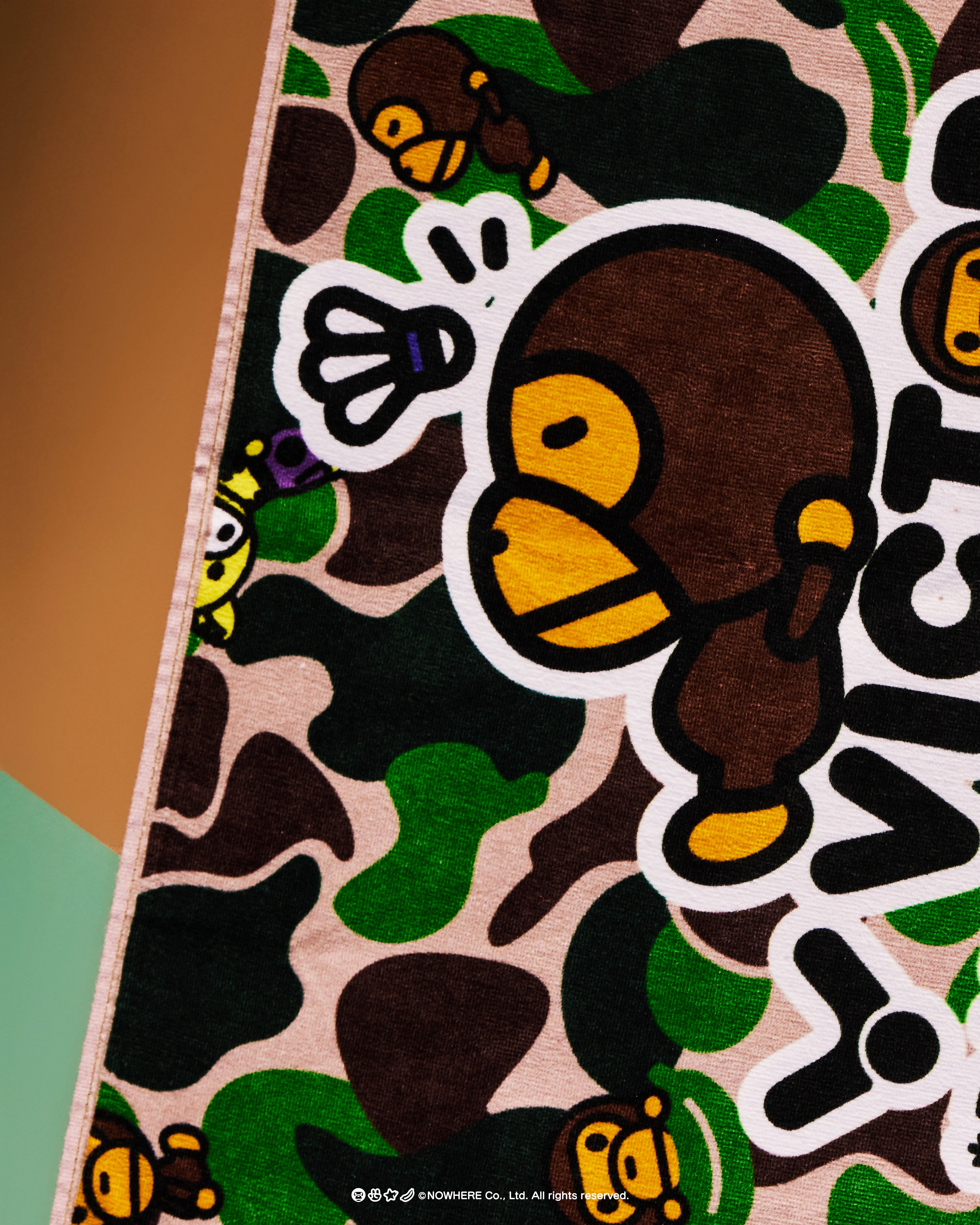Victor X Baby Milo Store Sports Towel (Jungle Camo)