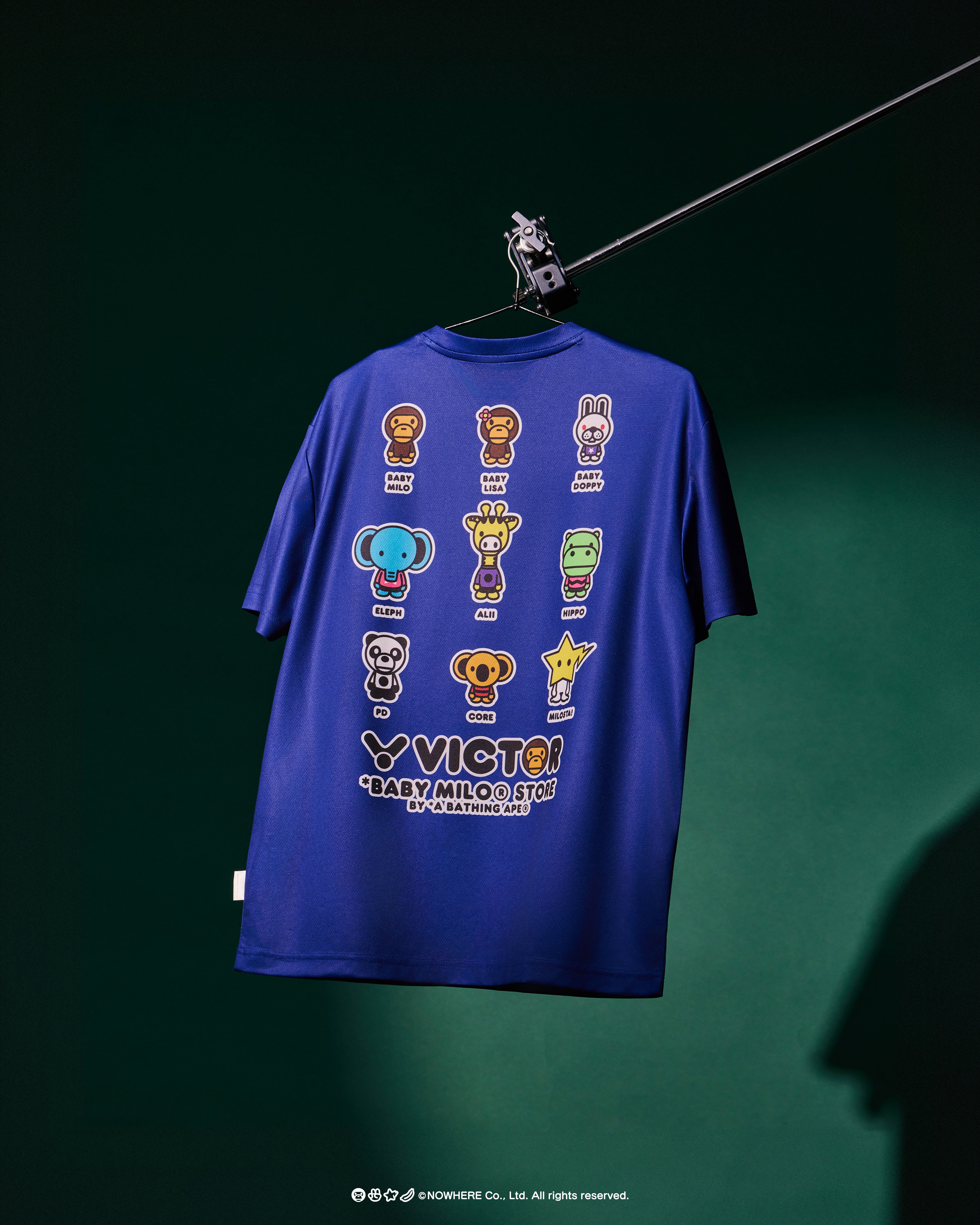 Victor X Baby Milo Store Knitted T-Shirt (Milo Blue)