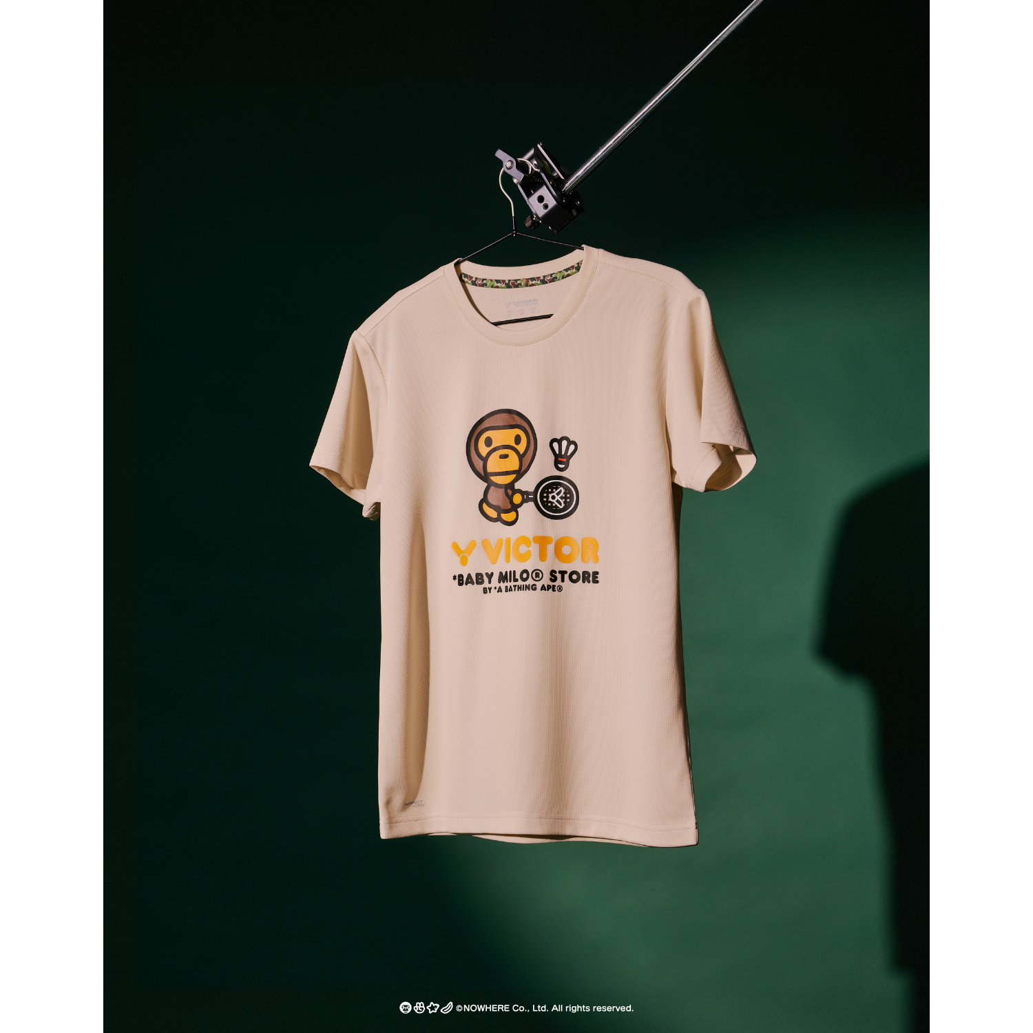 Victor X Baby Milo Store Knitted T-Shirt (Milo Khaki)