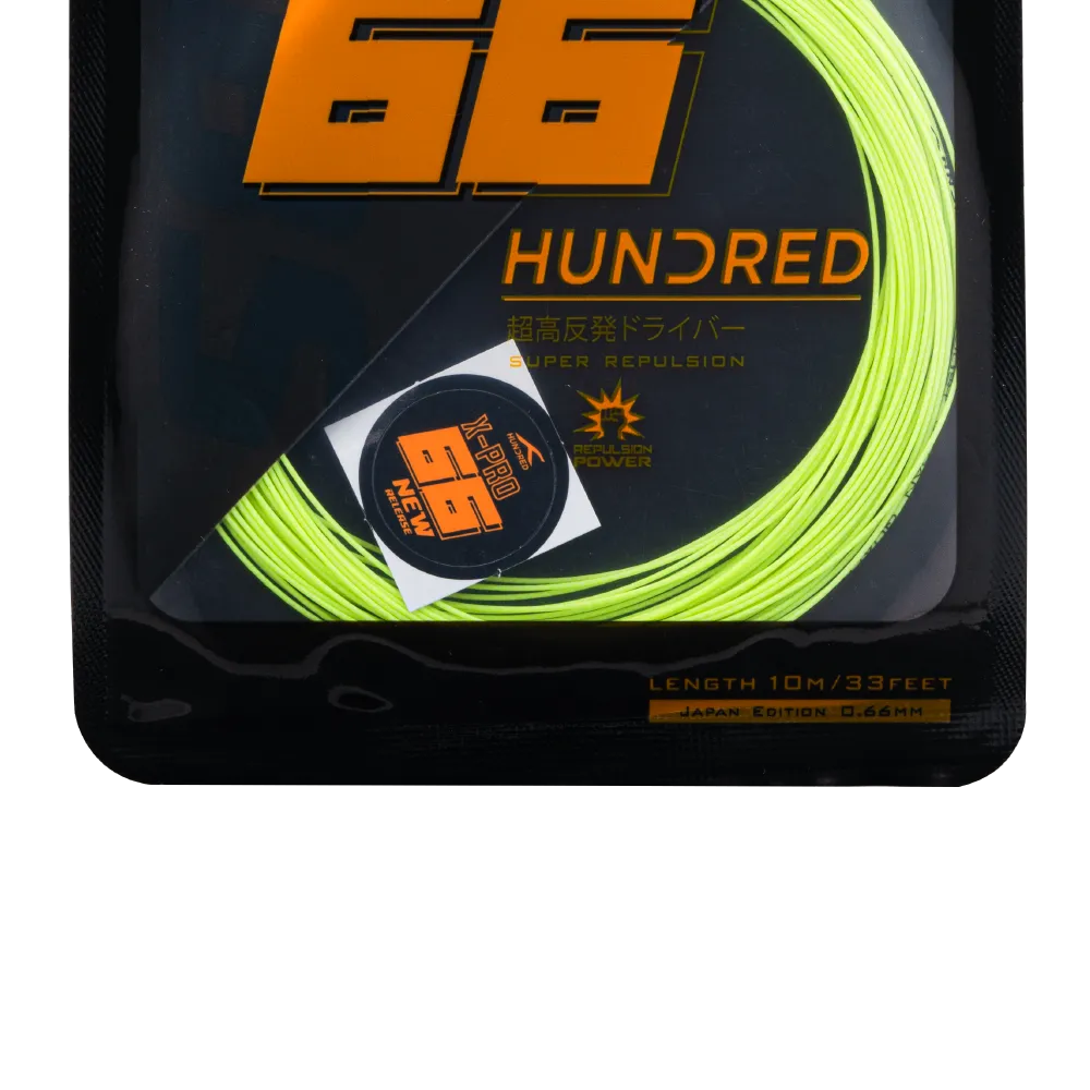 Hundred 66 X-PRO Badminton String (Single Pack)