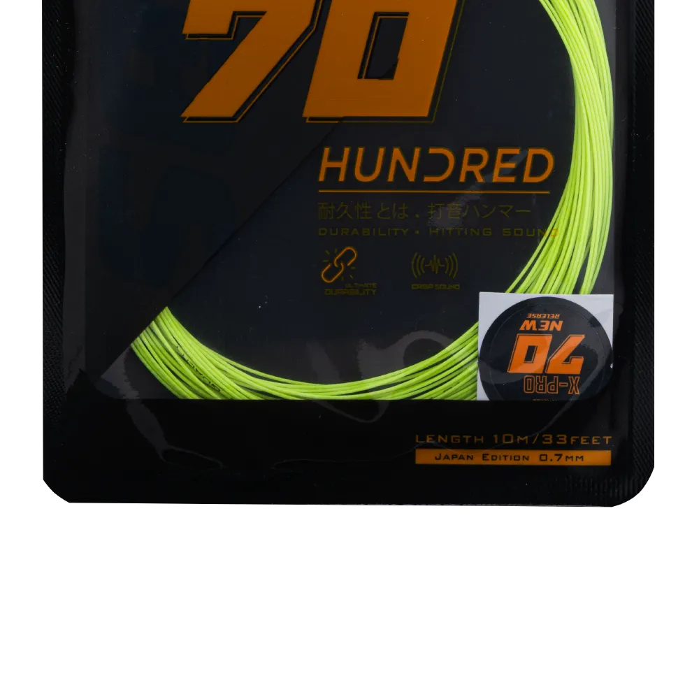 Hundred 70 X-PRO Badminton String (Single Pack)