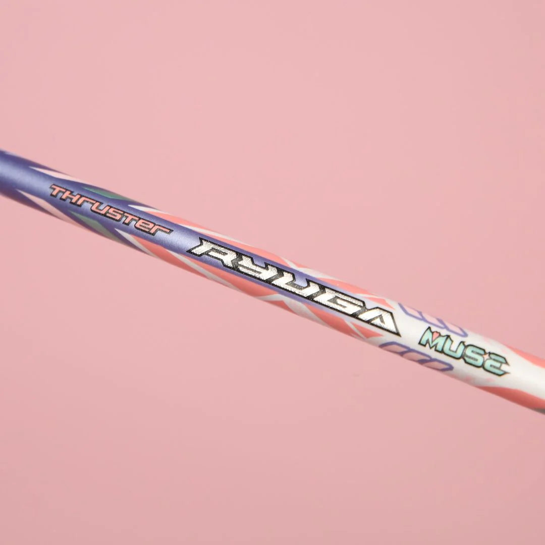 Victor Thruster Ruyga TK-Ryuga MUSE I Pink Badminton Racket