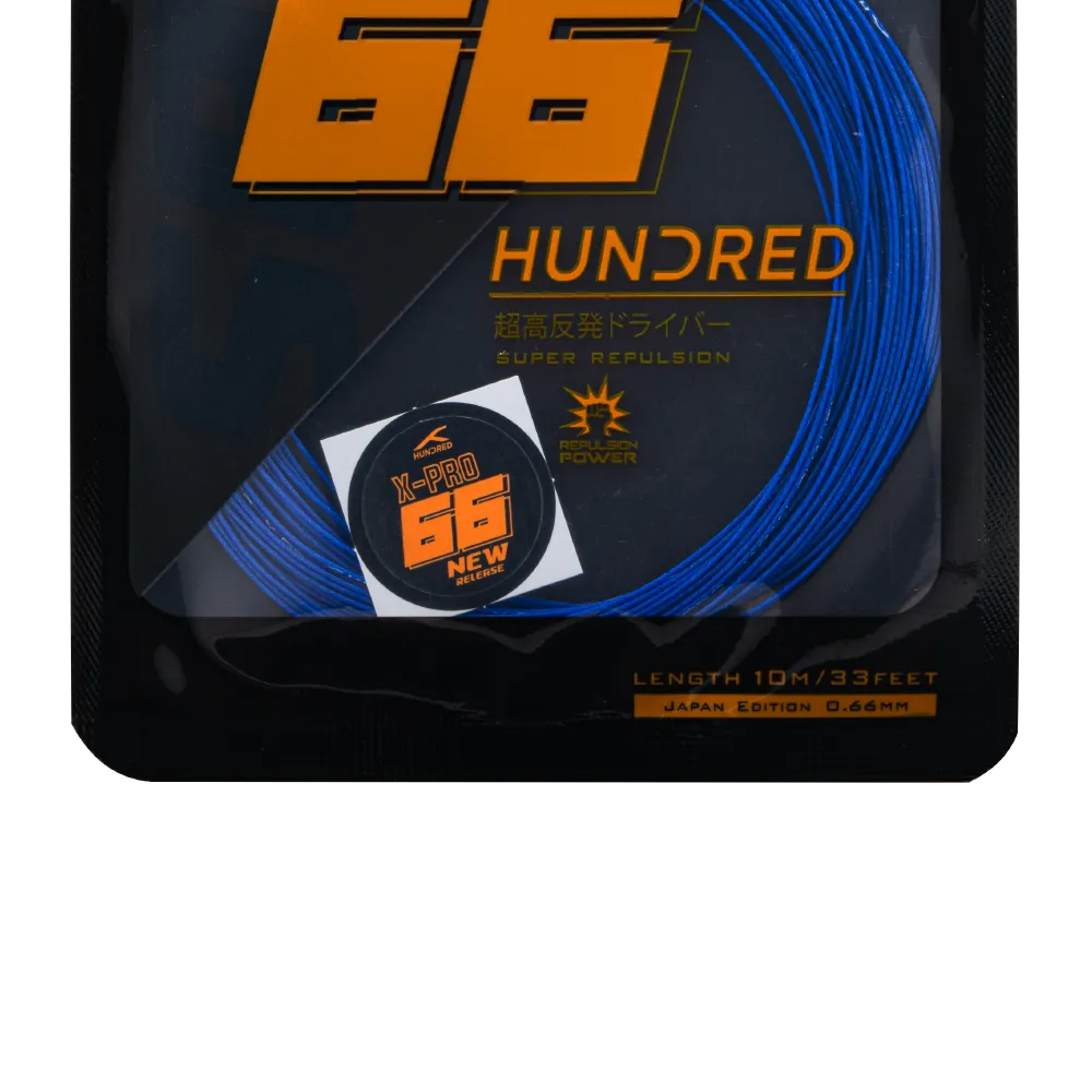 Hundred 66 X-PRO Badminton String (Single Pack)