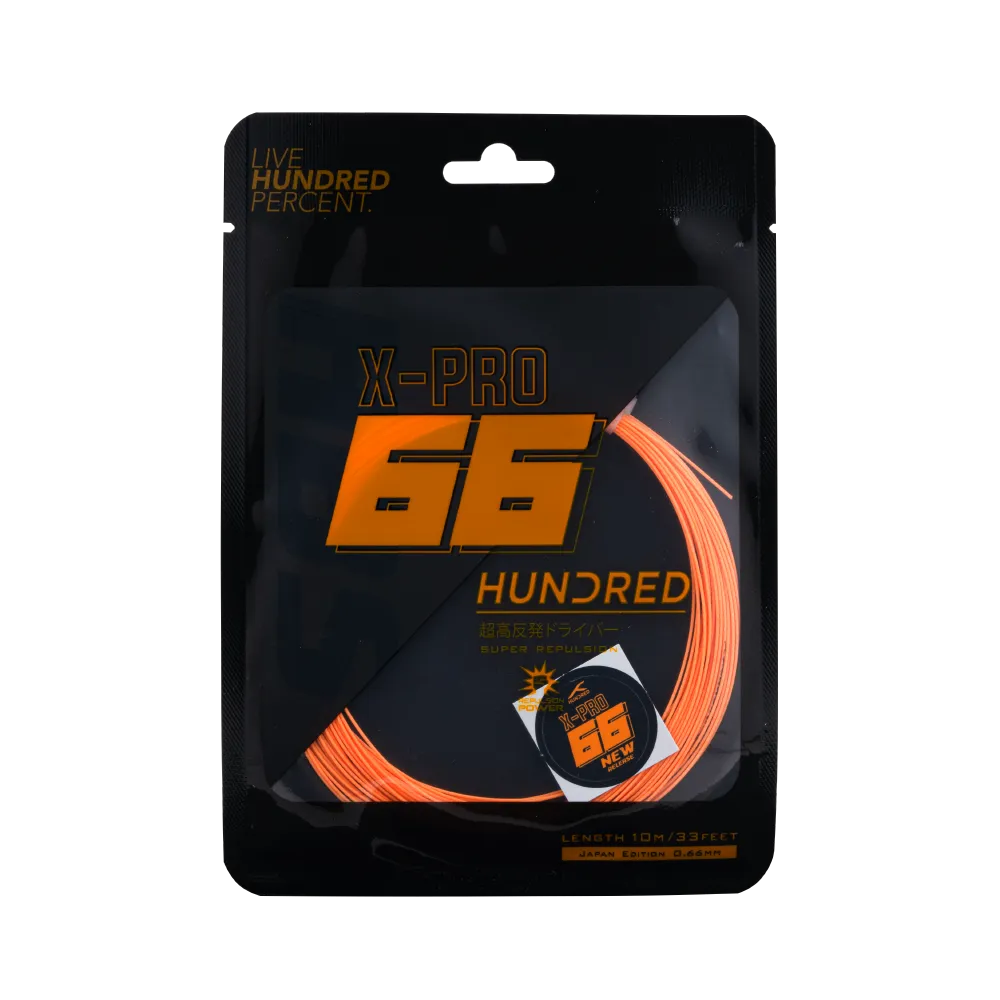 Hundred 66 X-PRO Badminton String (Single Pack)