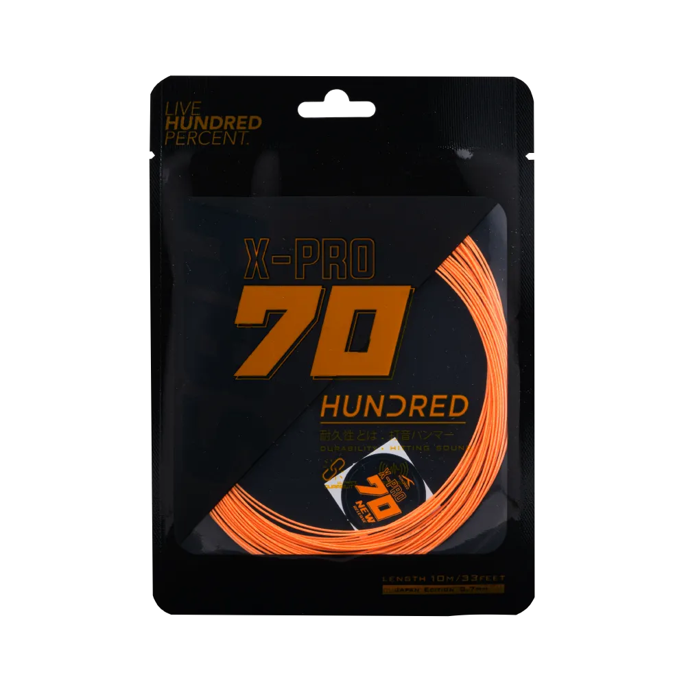 Hundred 70 X-PRO Badminton String (Single Pack)