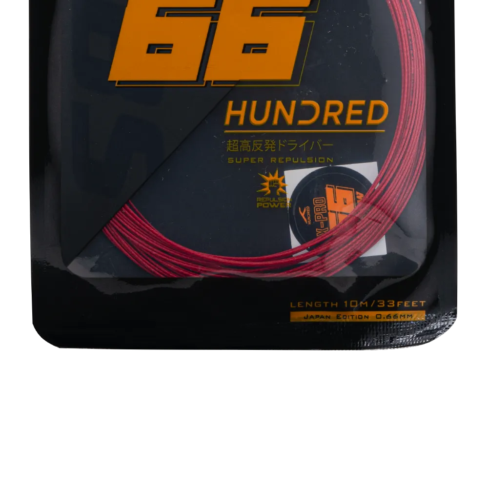 Hundred 66 X-PRO Badminton String (Single Pack)