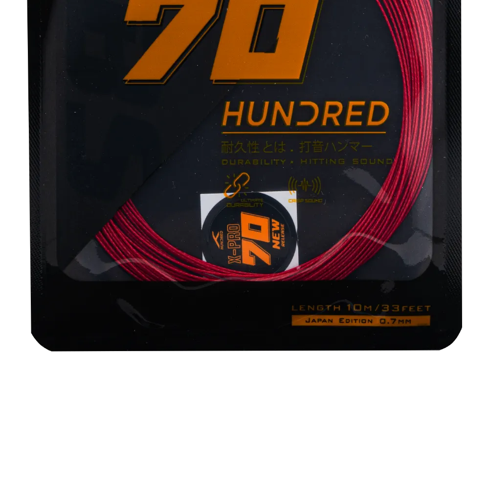 Hundred 70 X-PRO Badminton String (Single Pack)