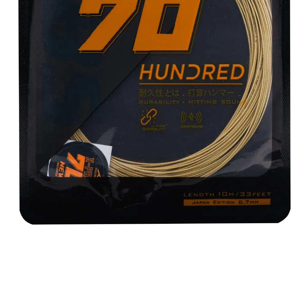 Hundred 70 X-PRO Badminton String (Single Pack)