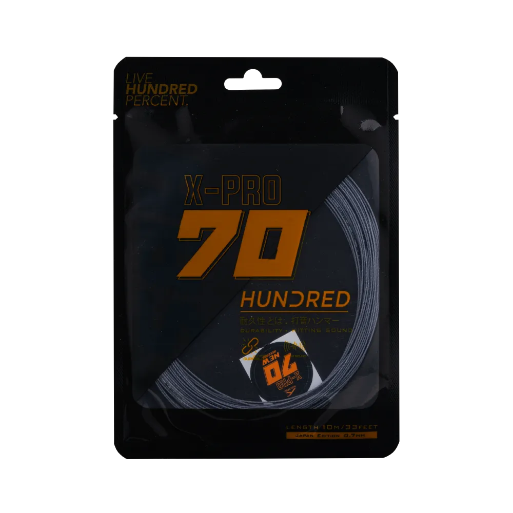 Hundred 70 X-PRO Badminton String (Single Pack)