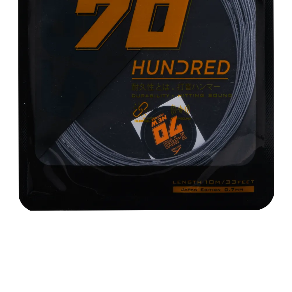 Hundred 70 X-PRO Badminton String (Single Pack)