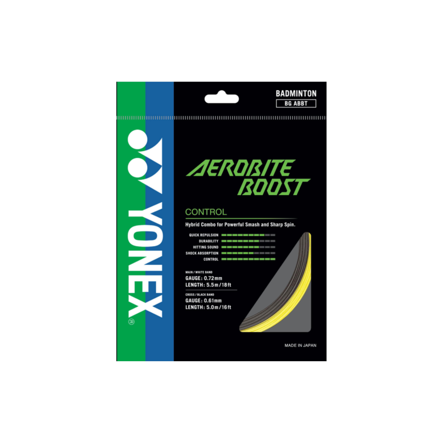 Yonex AEROBITE BOOST Badminton String (Single Pack)