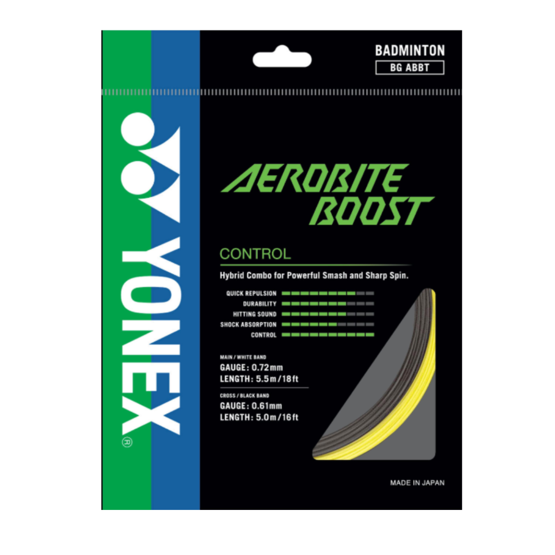 Yonex AEROBITE BOOST Badminton String (Single Pack)