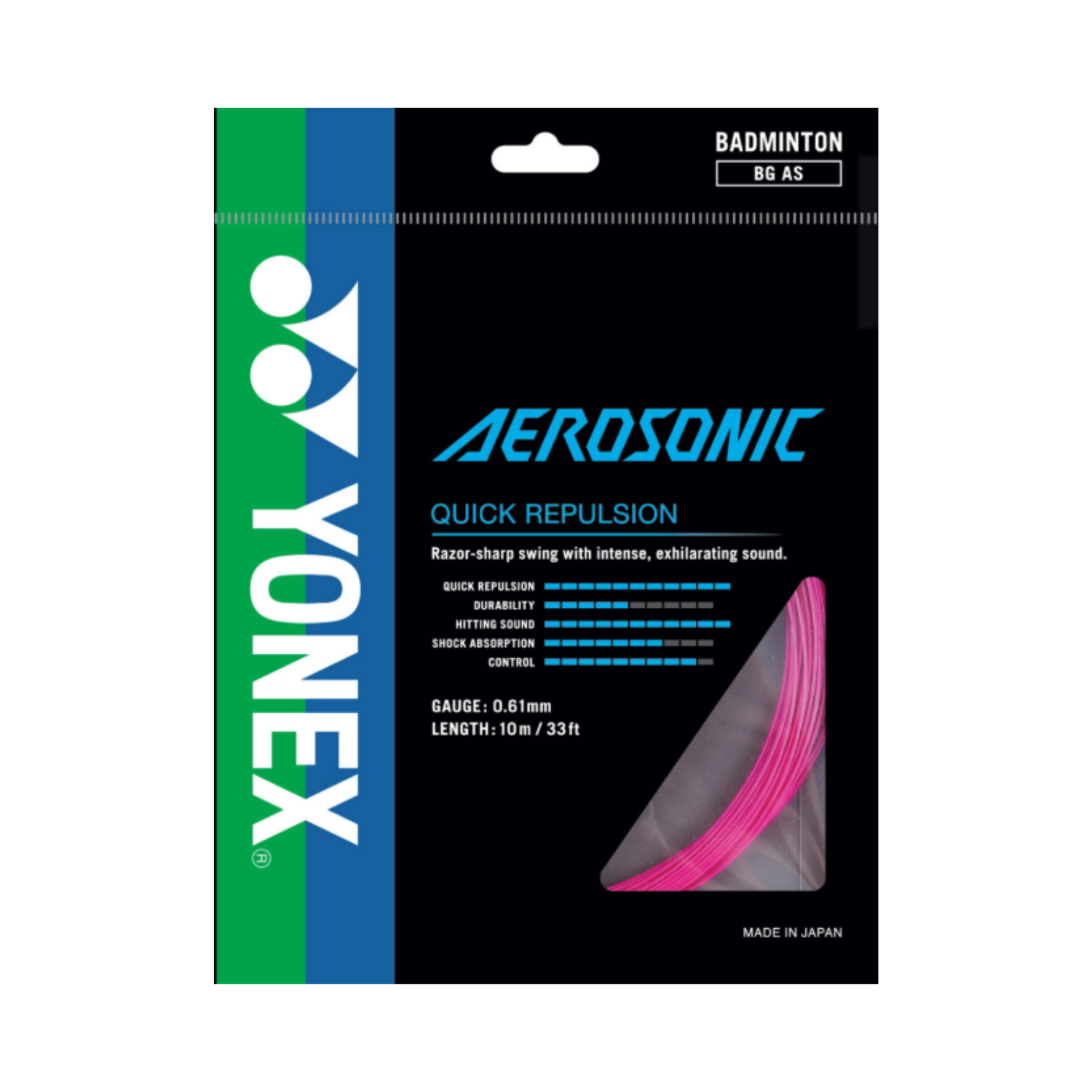 Yonex AEROSONIC Badminton String (Single Pack)