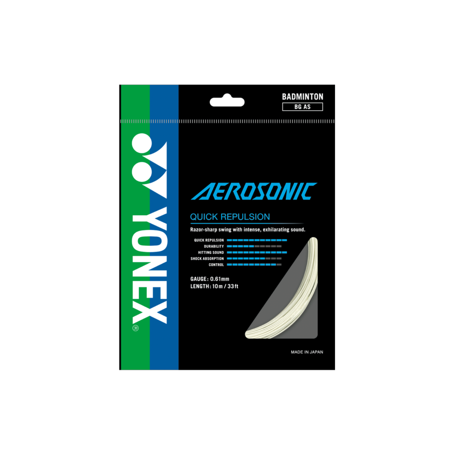 Yonex AEROSONIC Badminton String (Single Pack)