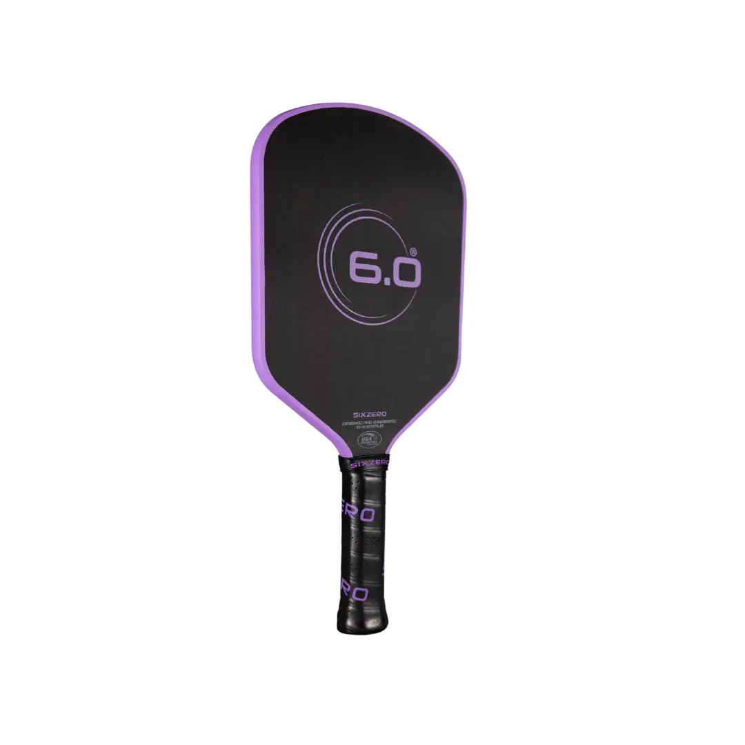 Six Zero Infinity Edgeless Black Diamond Power (16mm) Pickleball Paddle