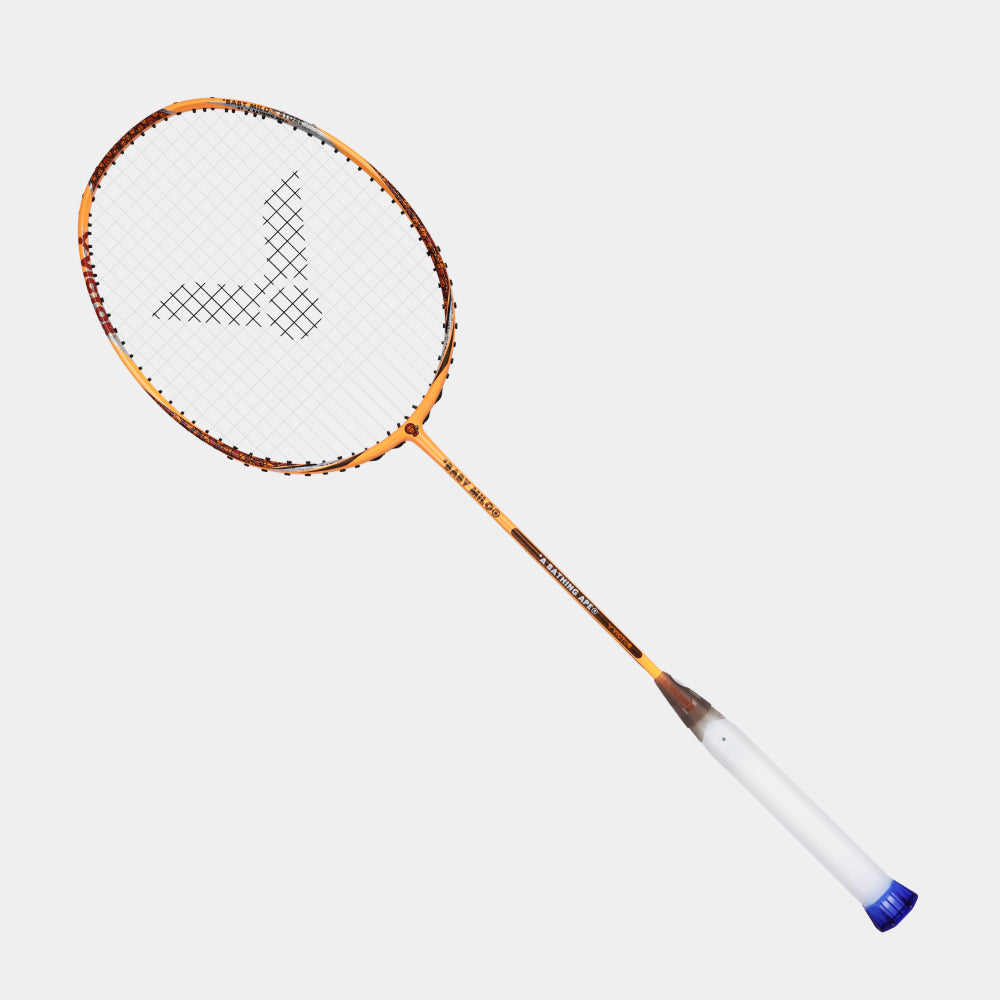 Victor X Baby Milo Store Auraspeed Racket ARS-BABY-MILO-O Badminton Racket (Milo Orange)