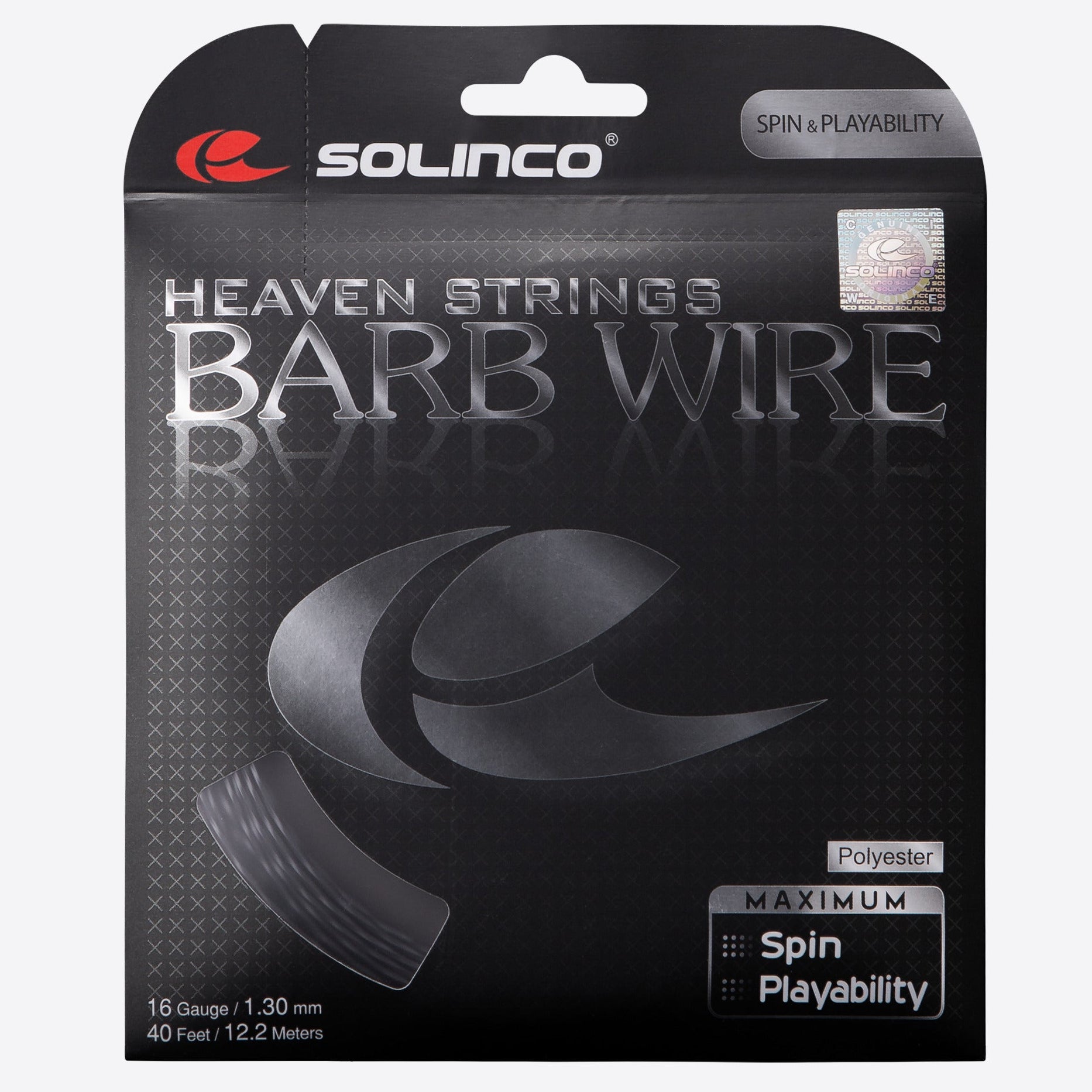 Solinco Barb Wire Tennis String (Single Pack)