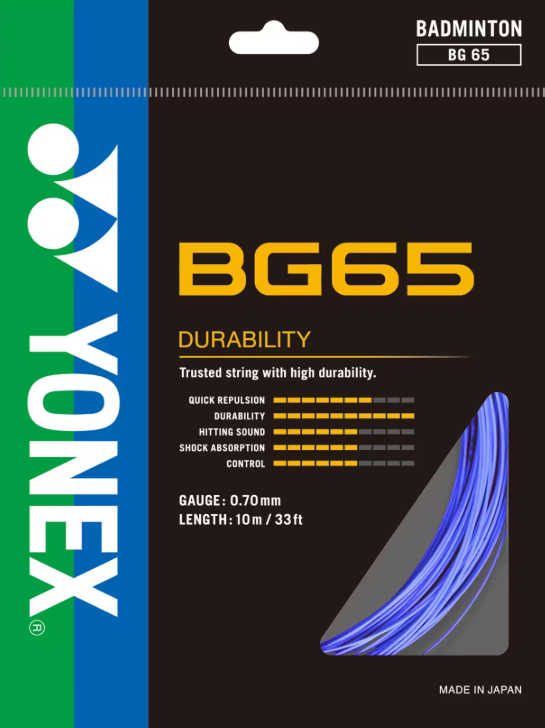 Yonex BG65 Badminton String (Single Pack)