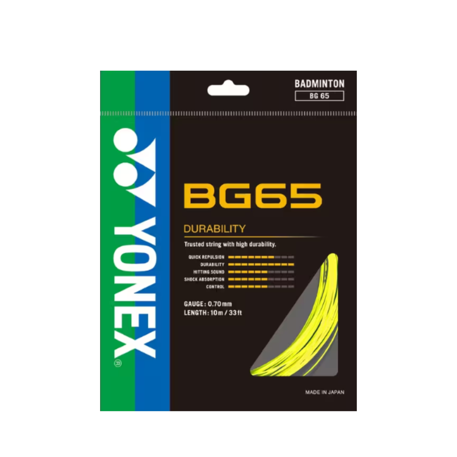 Yonex BG65 Badminton String (Single Pack)