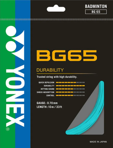 Yonex BG65 Badminton String (Single Pack)