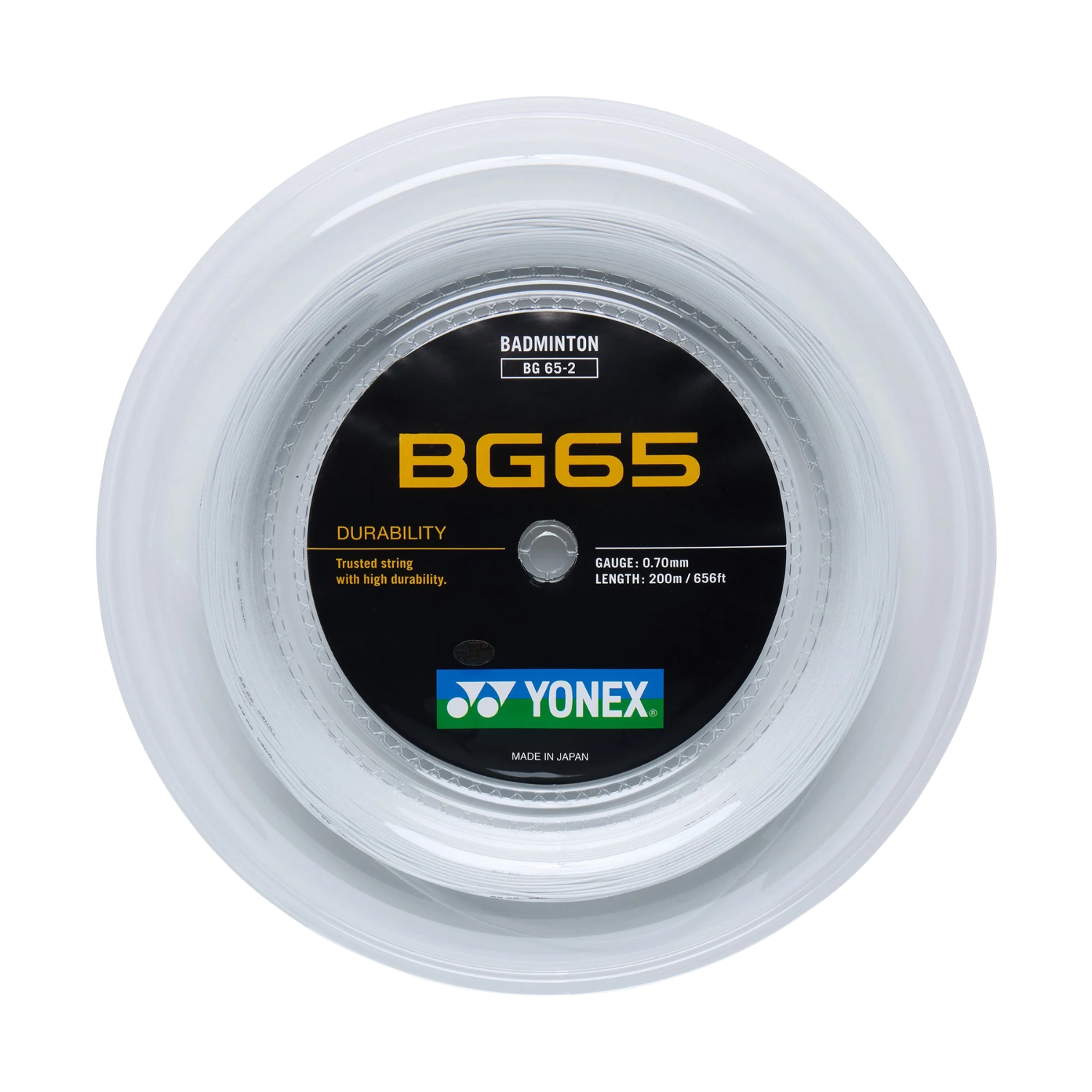 Yonex BG65 Badminton String (200m Reel)