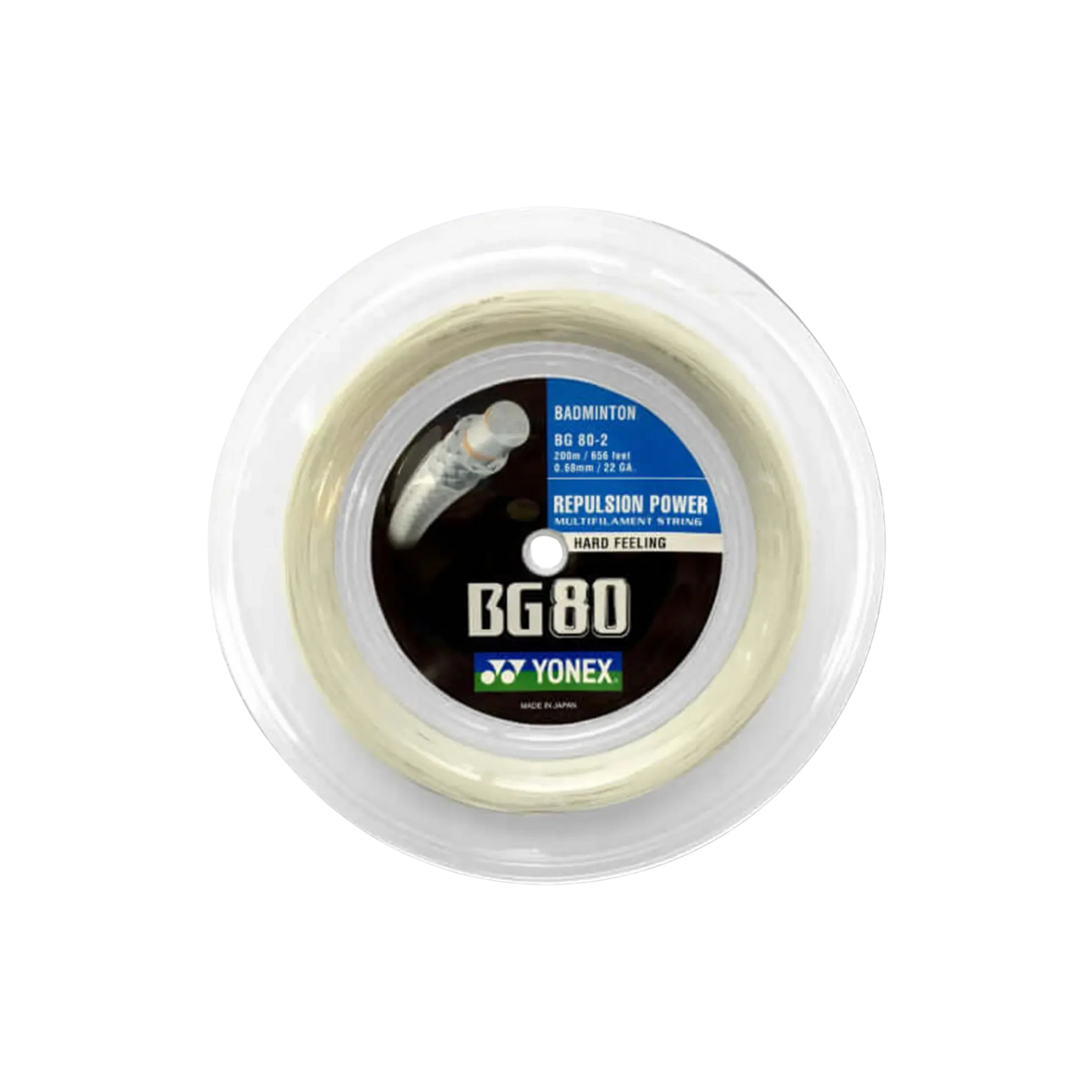 Yonex BG80 Badminton String (200m Reel)