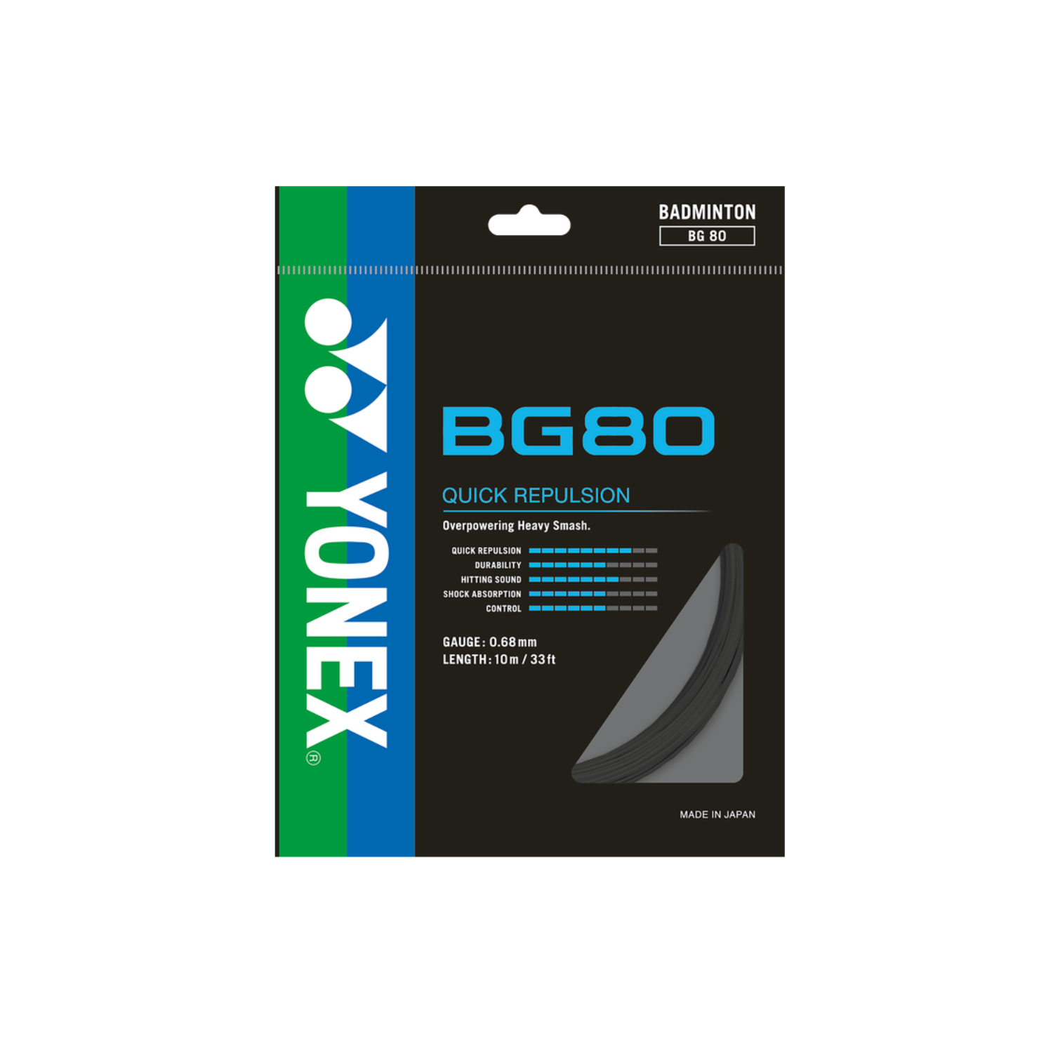 Yonex BG80 Badminton String (Single Pack)