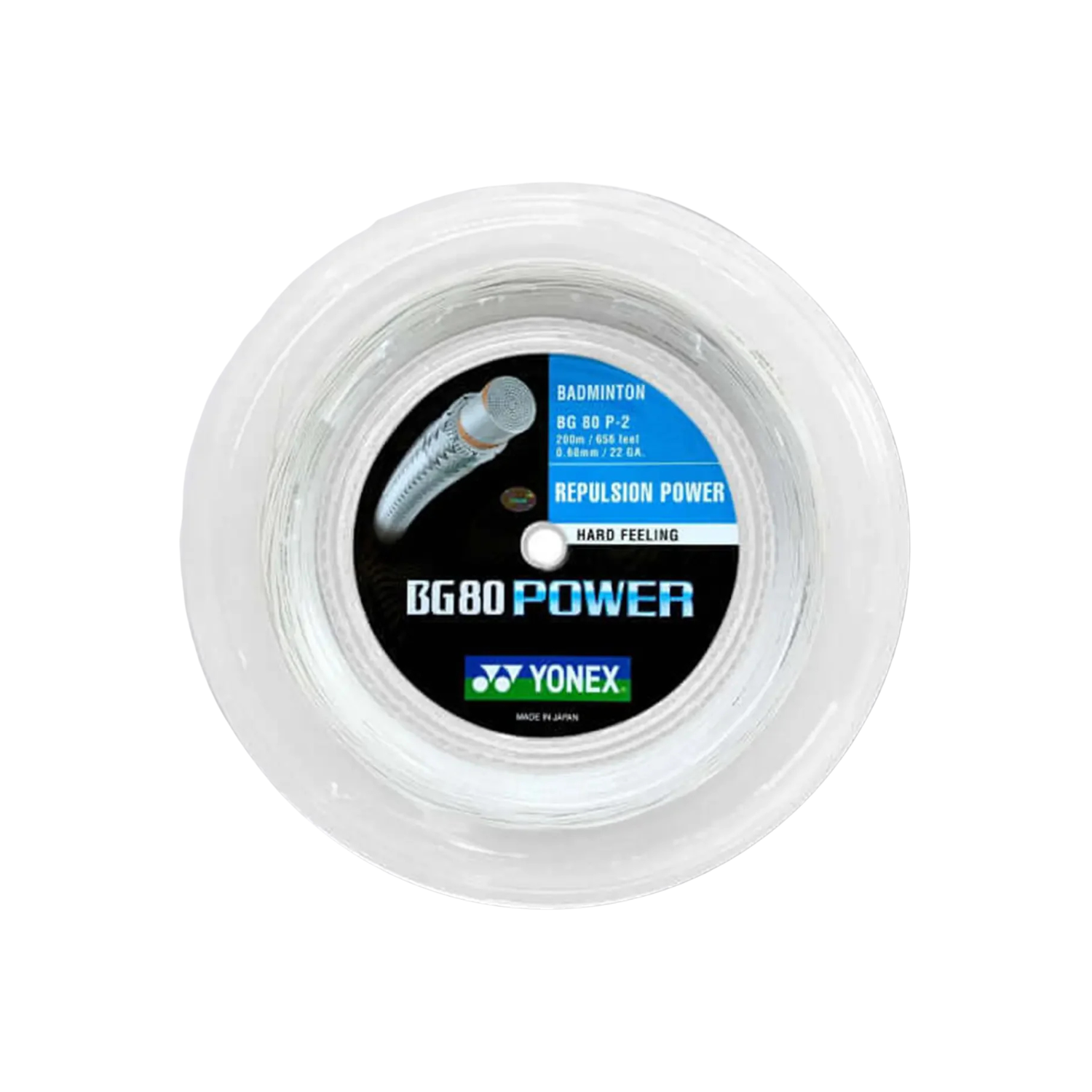 Yonex BG80 POWER Badminton String (200m Reel)