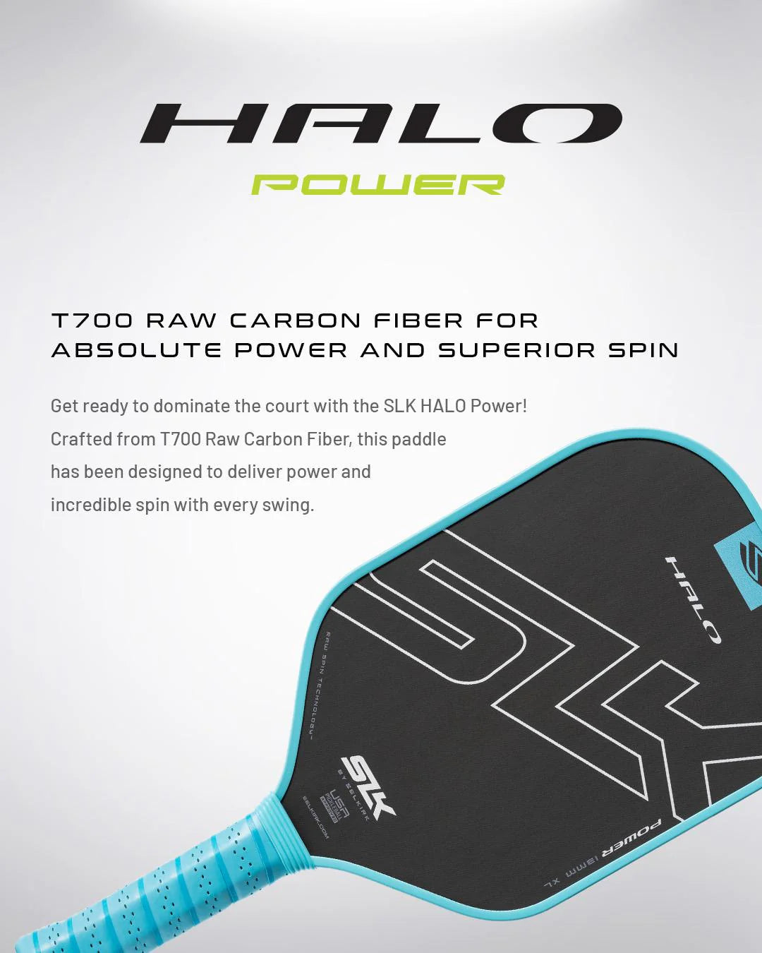 Selkirk SLK HALO Power - XL Pickleball Paddle