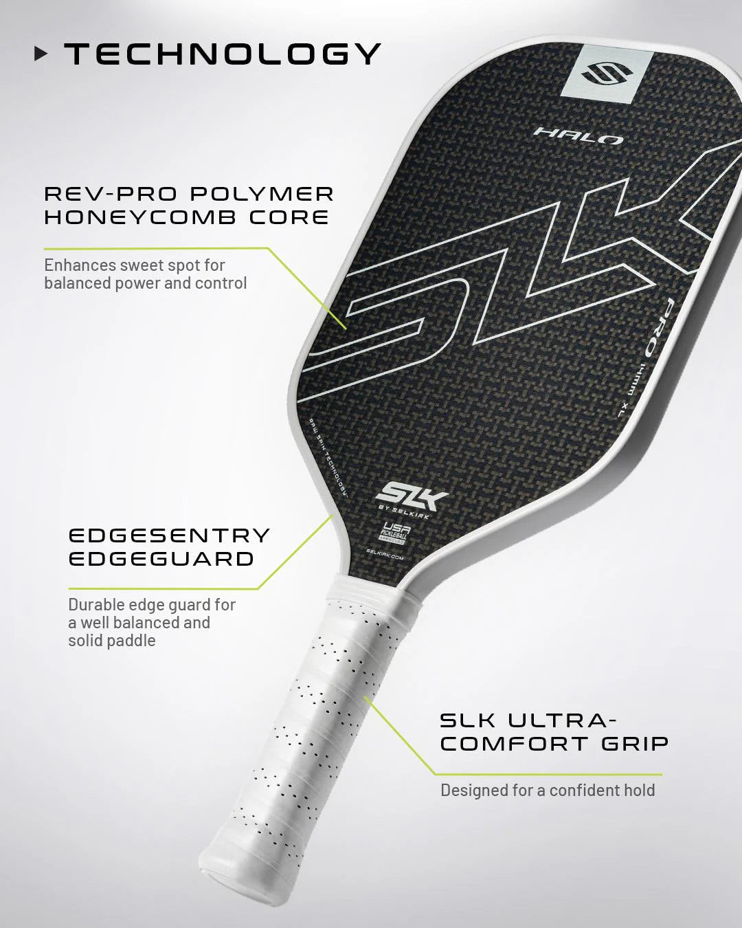 Selkirk SLK HALO Pro - Max Pickleball Paddle