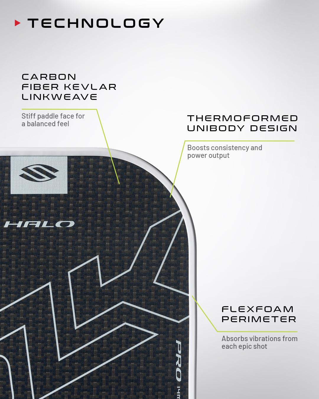 Selkirk SLK HALO Pro - XL Pickleball Paddle