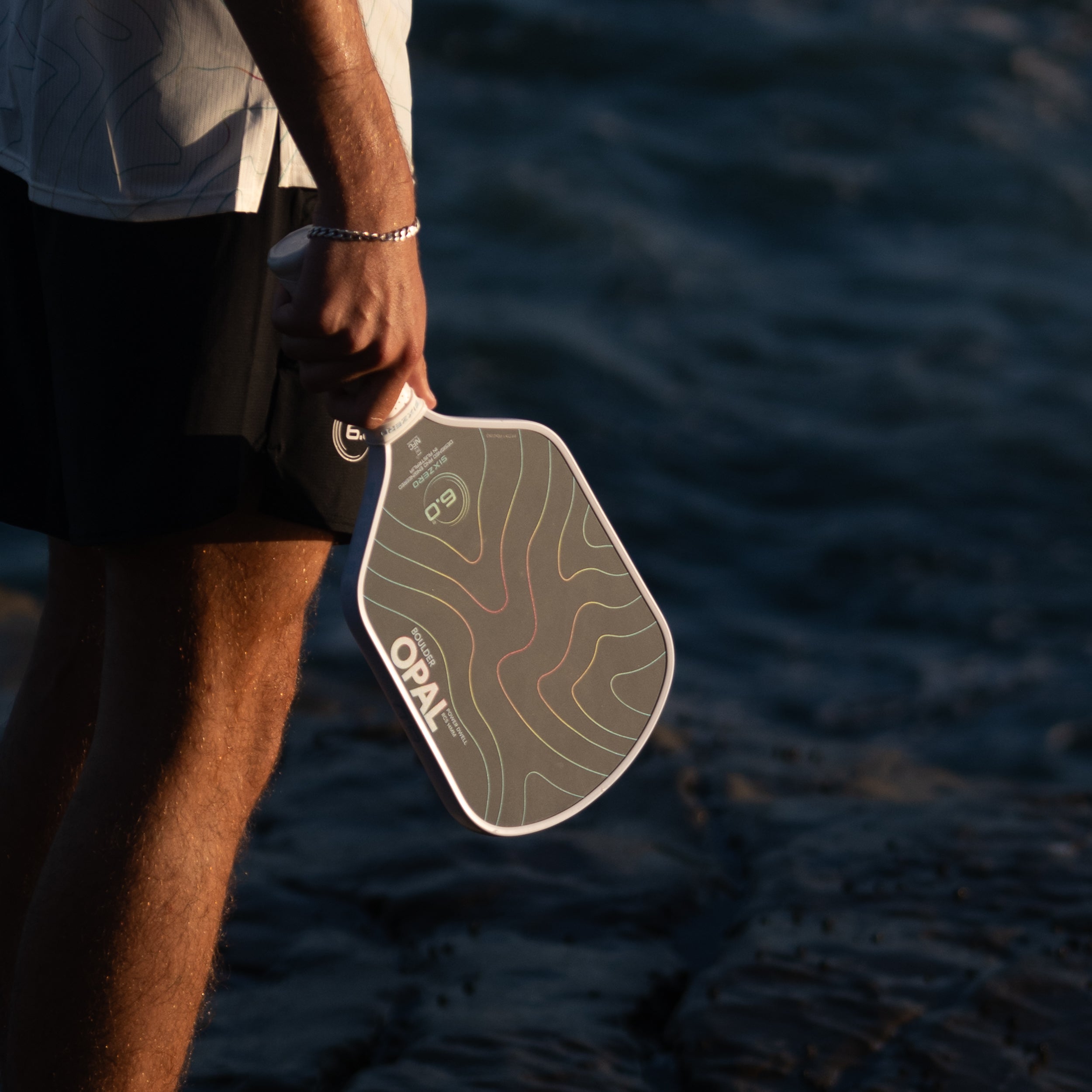 Six Zero Boulder Opal (14mm) - Hybrid Smooth (USAP Approved) Pickleball Paddle