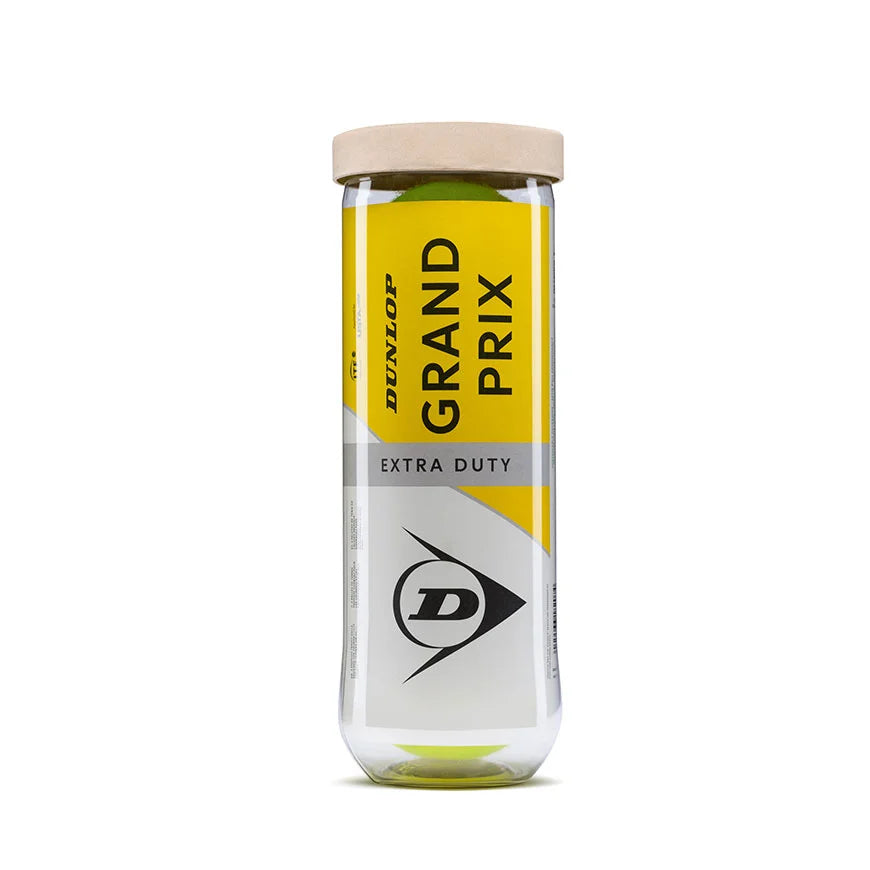 Dunlop Grand Prix Extra Duty Tennis Balls (3-Ball Can)