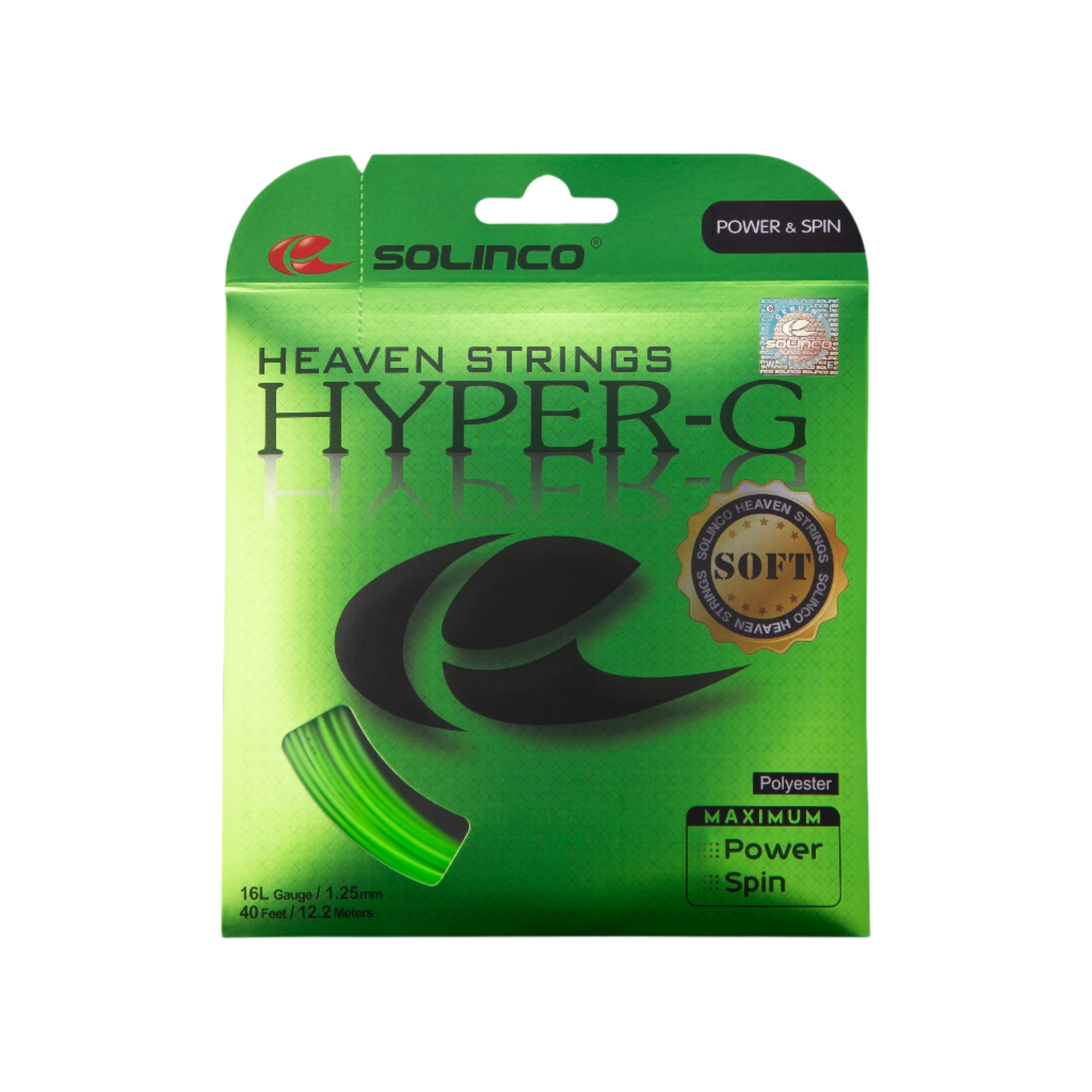 Solinco Hyper-G SOFT Tennis String (Single Pack)