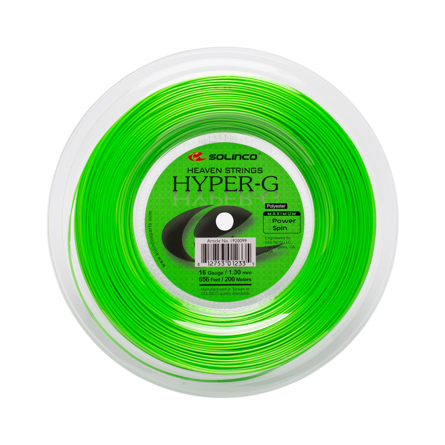 Solinco Hyper-G Tennis String (200m Reel)