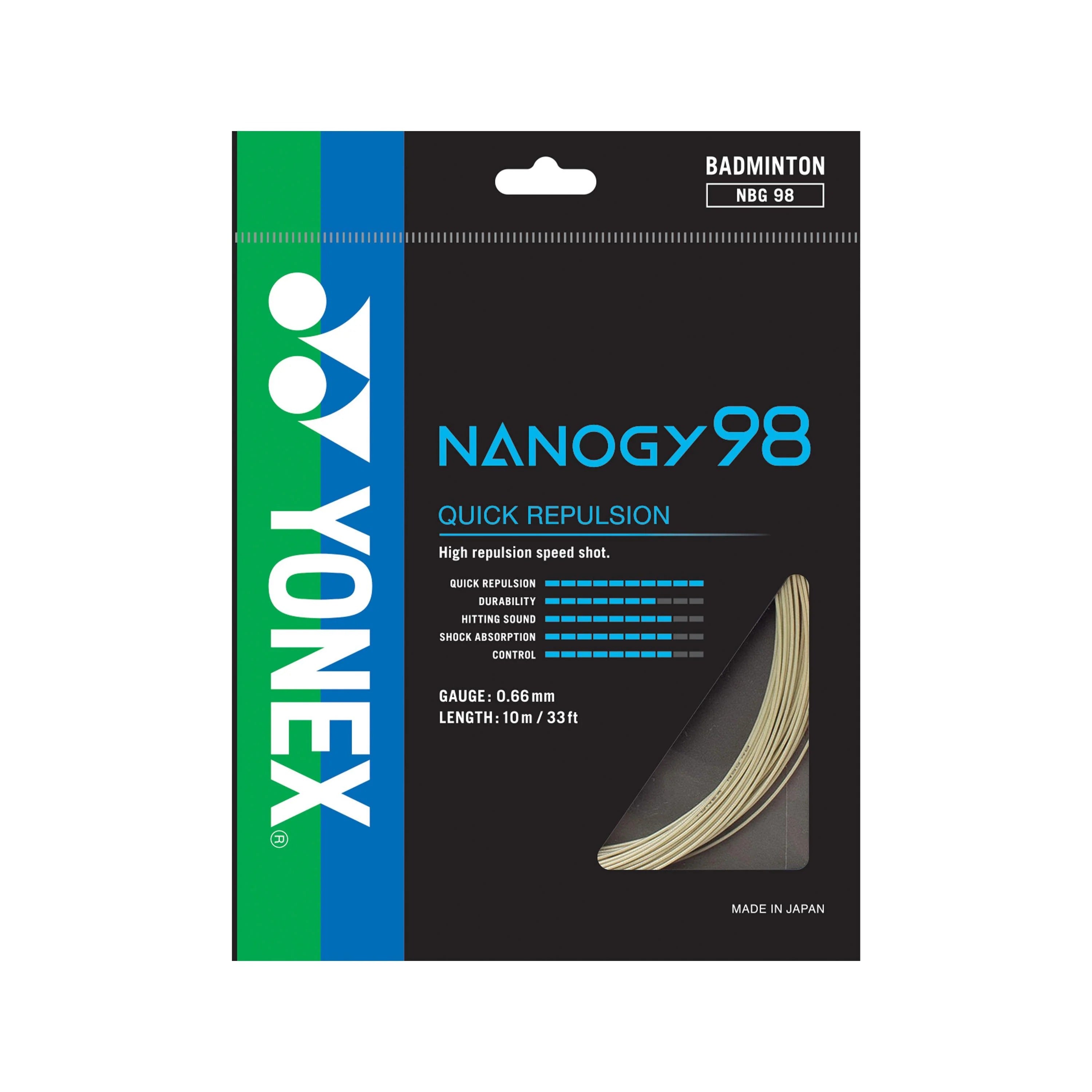 Yonex NANOGY 98 Badminton String (Single Pack)