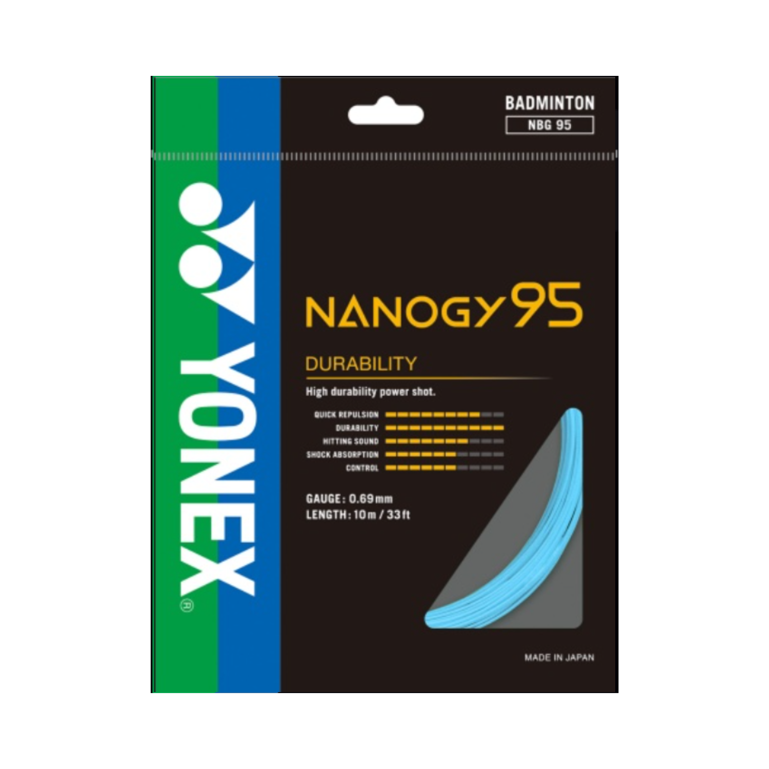 Yonex NANOGY 95 Badminton String (Single Pack)